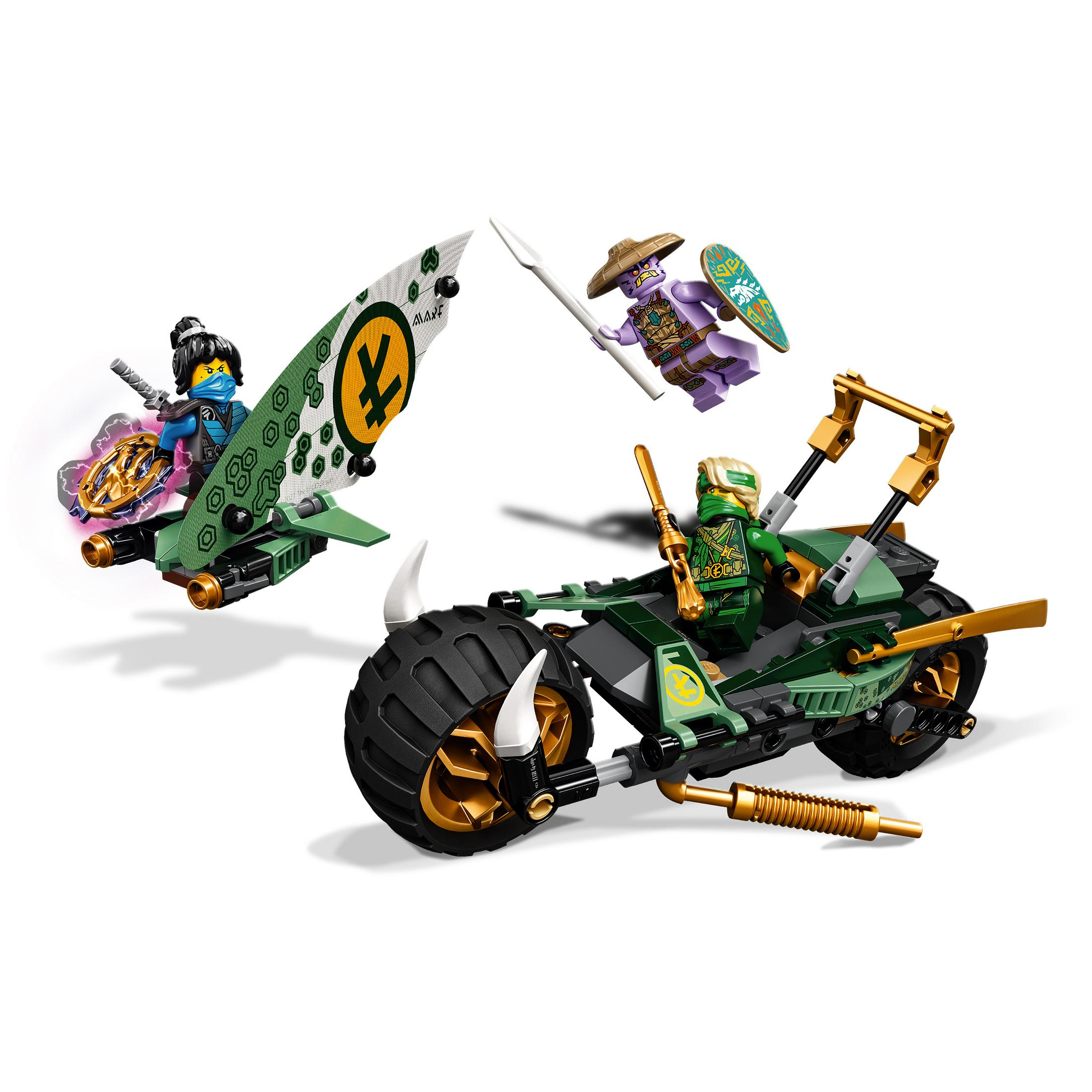 LEGO 71745 LLOYDS DSCHUNGEL-BIKE Bausatz, Mehrfarbig