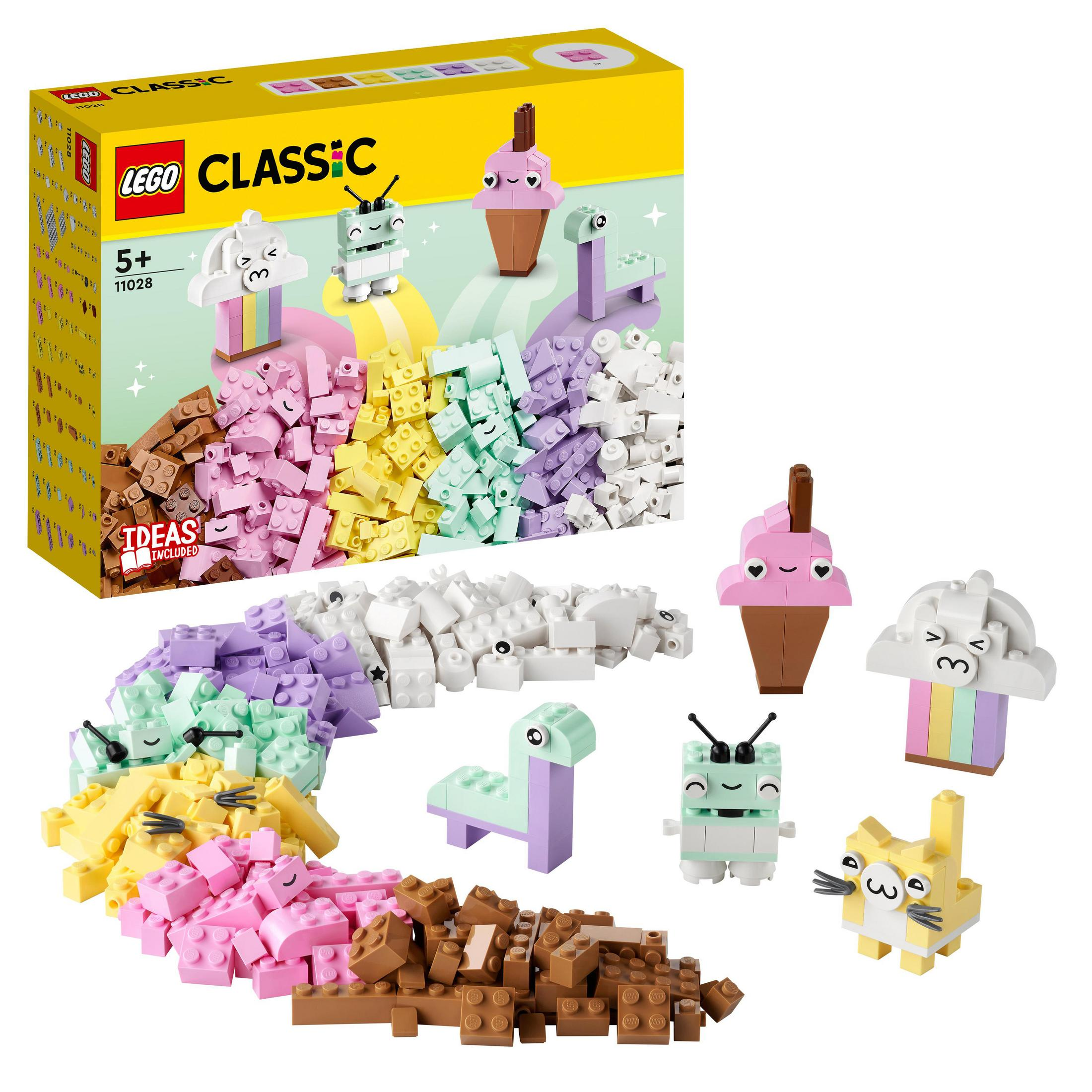 Mehrfarbig KREATIV-BAUSET 11028 Bausatz, LEGO PASTELL