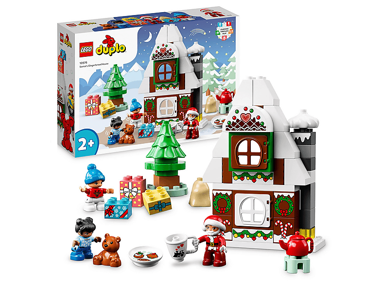 Blocchi Costruzione Natalizi Play Write: Set Babbo Natale, Giocattolo Per Bambini 3+