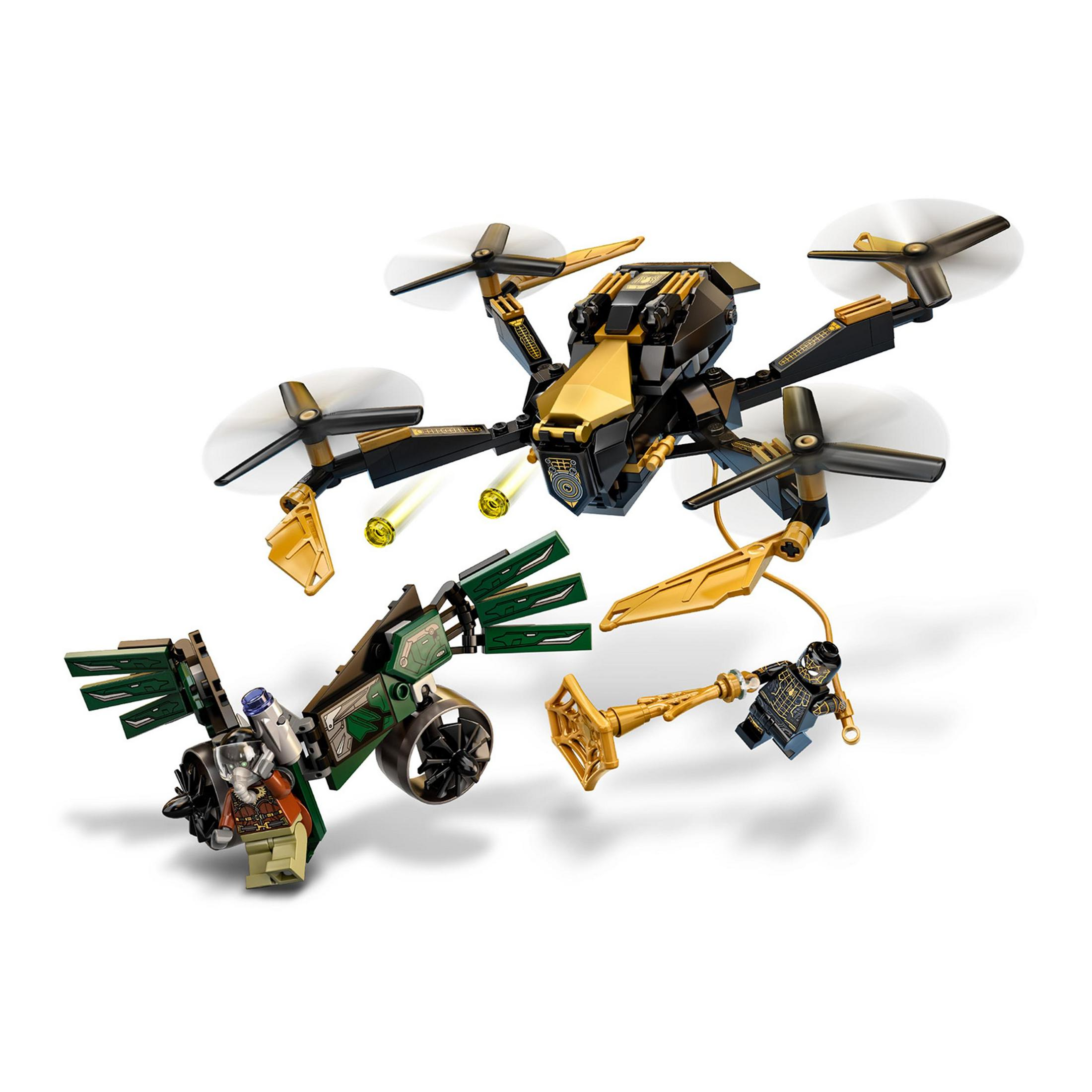 DROHNENDUELL Mehrfarbig LEGO 76195 SPIDER-MANS Bausatz,