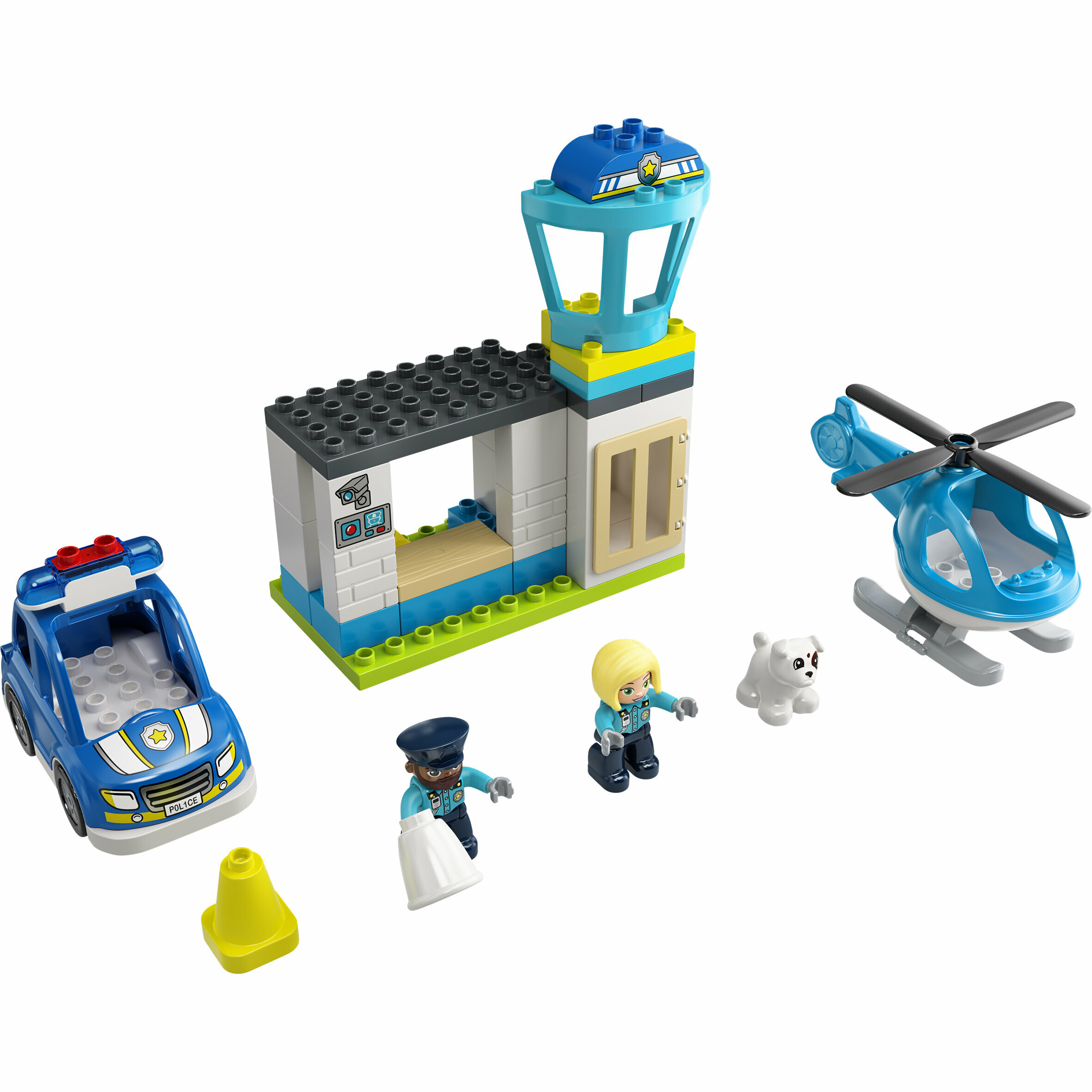 LEGO 10959 Hubschrauber Keine Mit Lego, Polizeistation Duplo Angabe
