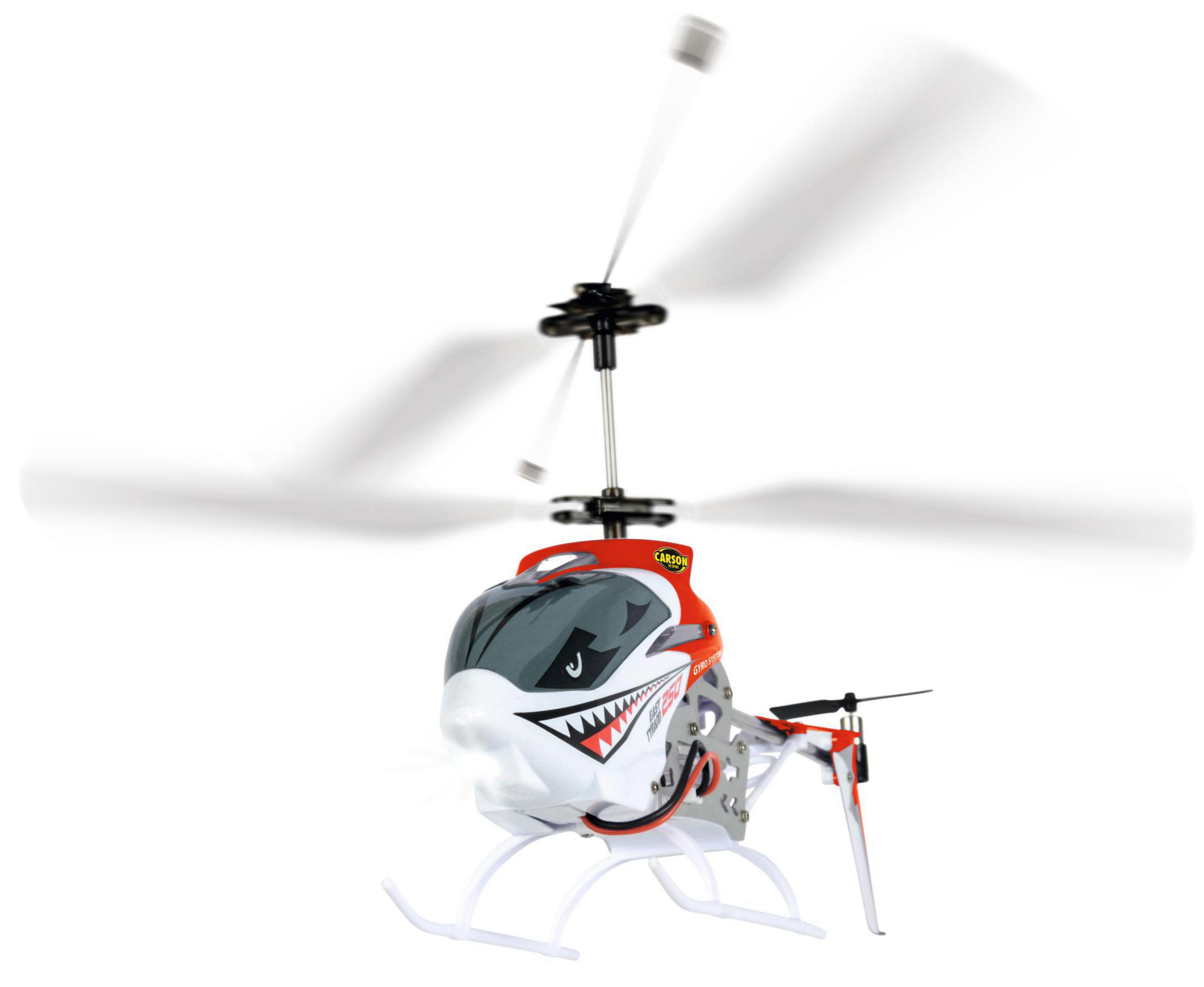 CARSON 500507161 EASY Rot 250 ROT TYRANN 2.4G 100%RTF Spielzeughelikopter