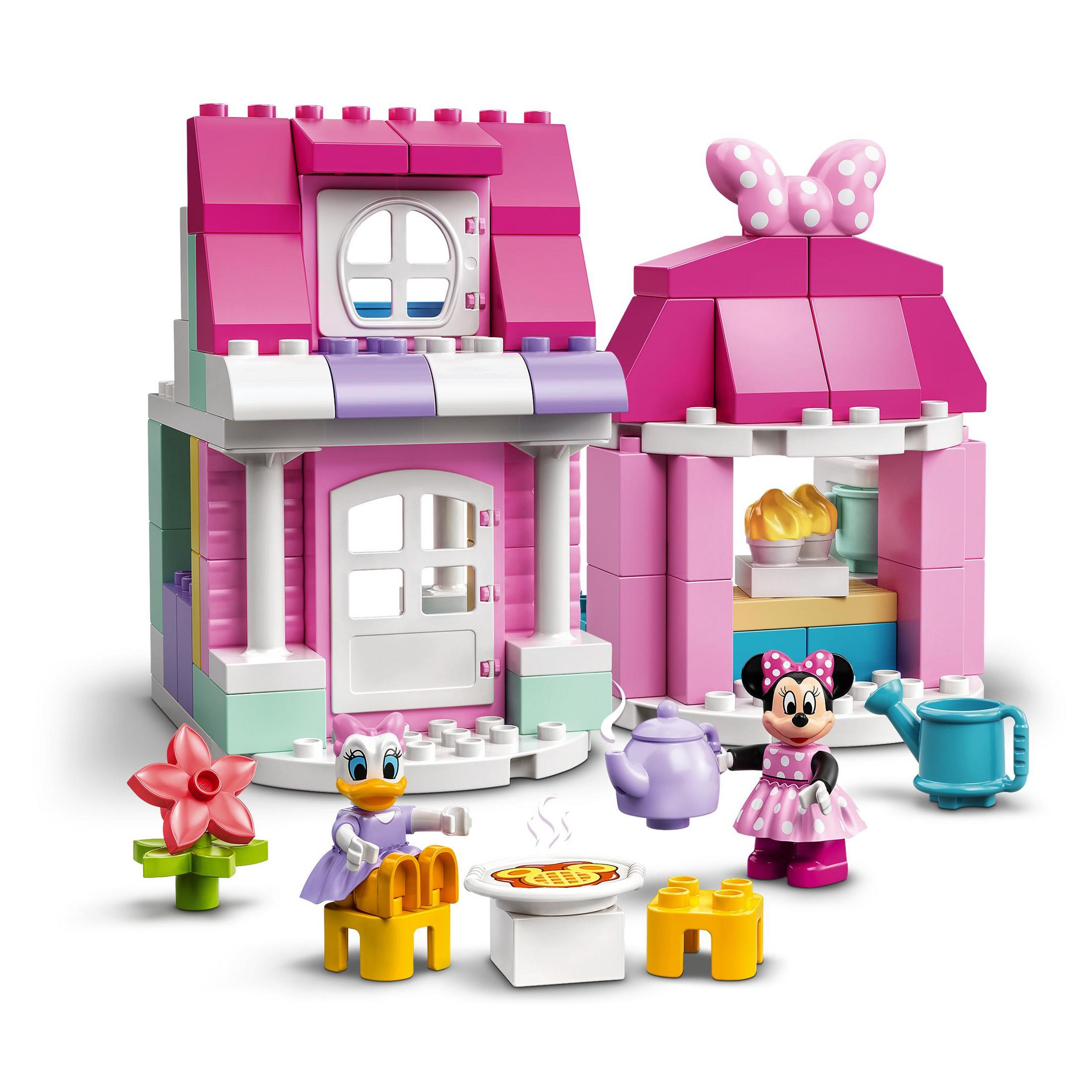 LEGO 10942 MINNIES HAUS Mehrfarbig MIT CAFÉ Bausatz