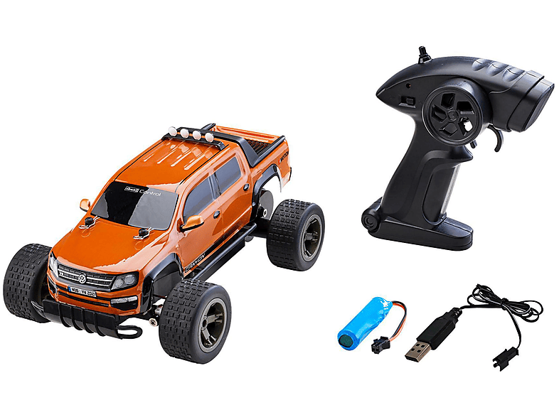 Die günstigen Neuerscheinungen von heute REVELL 24456 TRUGGY AMAROK Spielzeugfahrzeug, VW Orange/Schwarz R/C