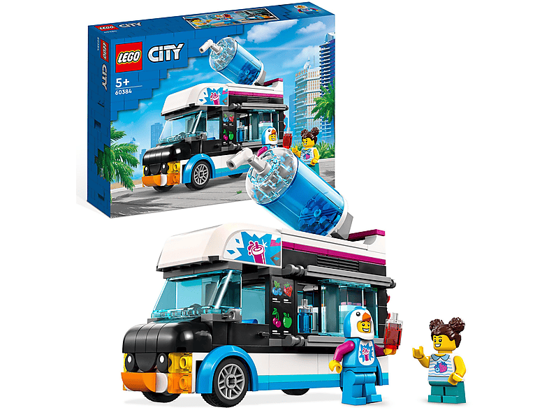 LEGO City : Pinguïn Slush truck - 60384 Lego-bouwset Multicolor ...