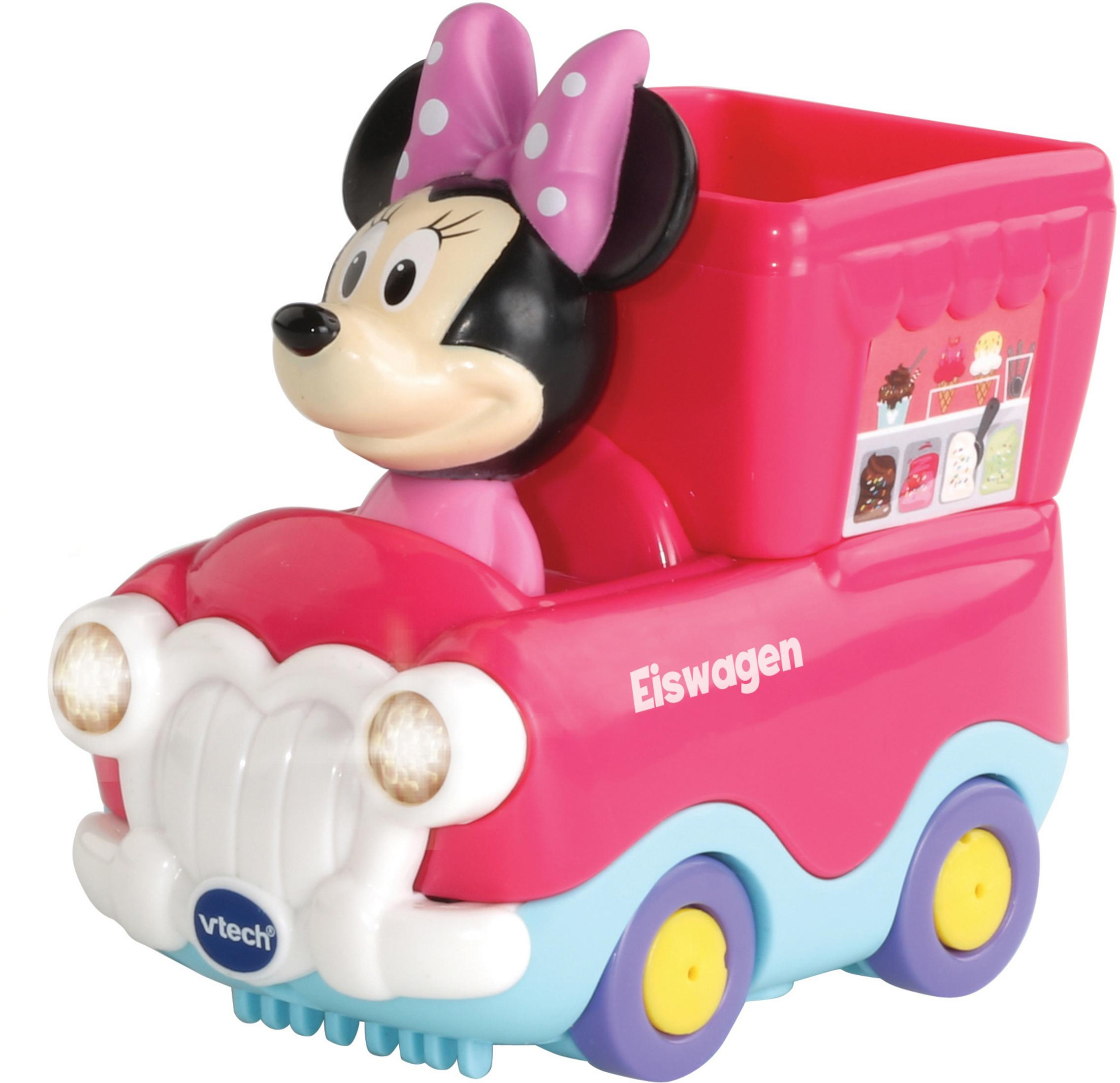 VTECH 80-512104 TUT TUT BF EISWAGEN Spielzeugauto, MINNIES Mehrfarbig 