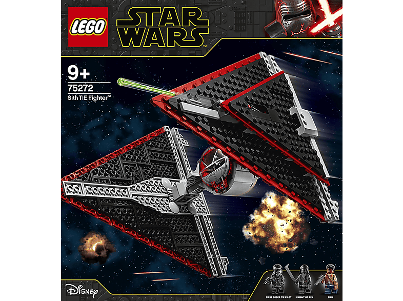 LEGO 75272 SITH TIE FIGHTER Bausatz, Mehrfarbig