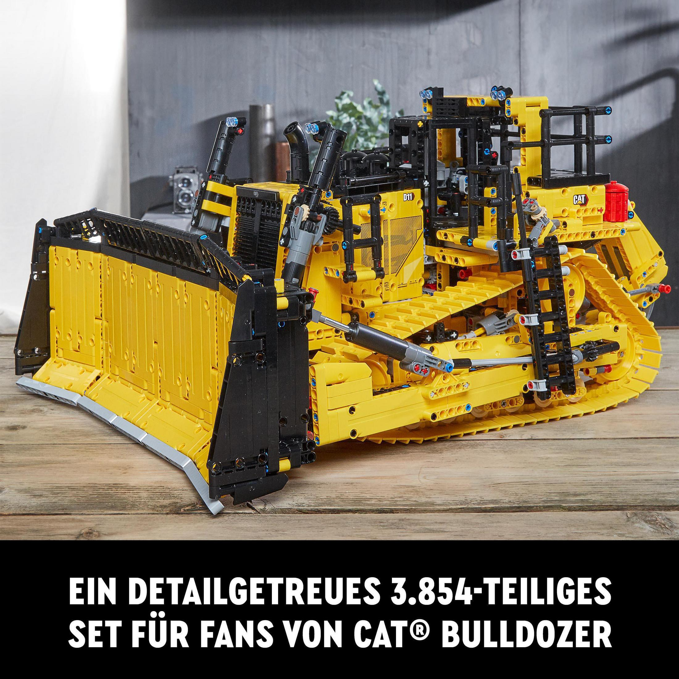 LEGO 42131 APPGESTEUERTER Mehrfarbig Bausatz, BULLDOZER D11 CAT®
