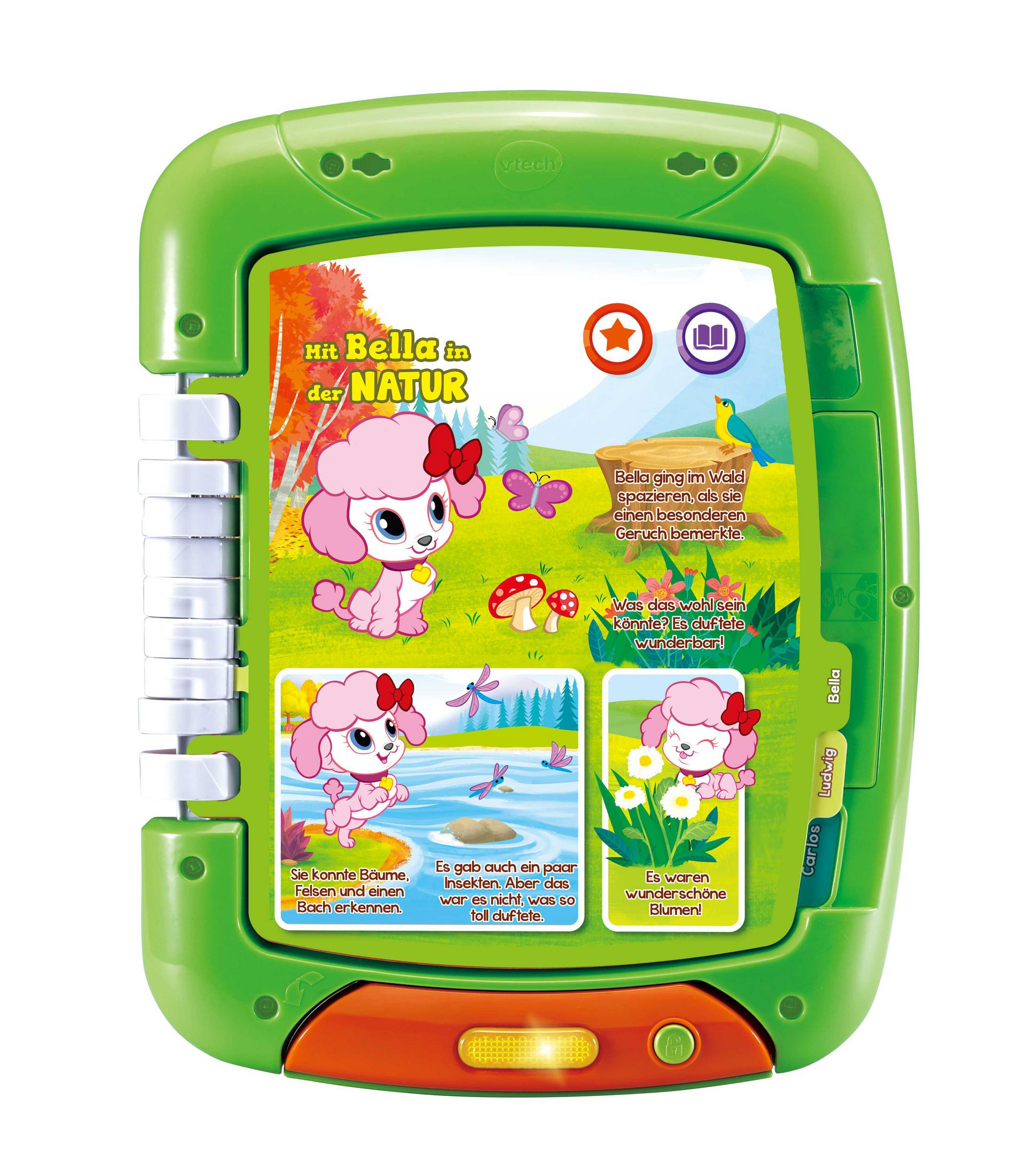 VTECH 80-611204 LERN Lerntablet, & Mehrfarbig GESCHICHTENTABLET