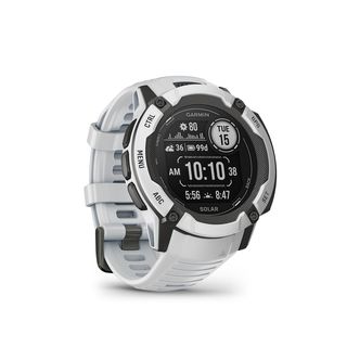 GARMIN INSTINCT 2X SOLAR STEINWEISS Smartwatch Silikon, 26 mm, Steinweiss