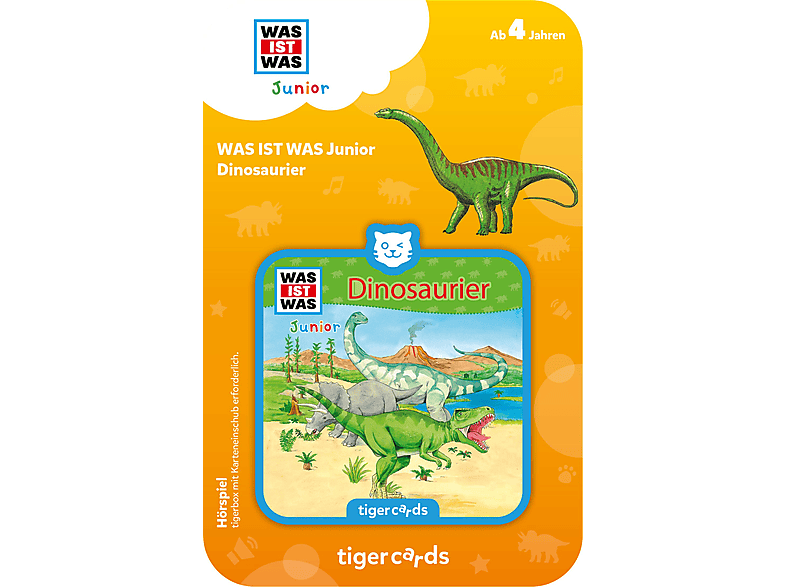 WAS WAS Tigercard, TIGERCARD 4507 IST Mehrfarbig JUN. DINOSAU TIGERMEDIA