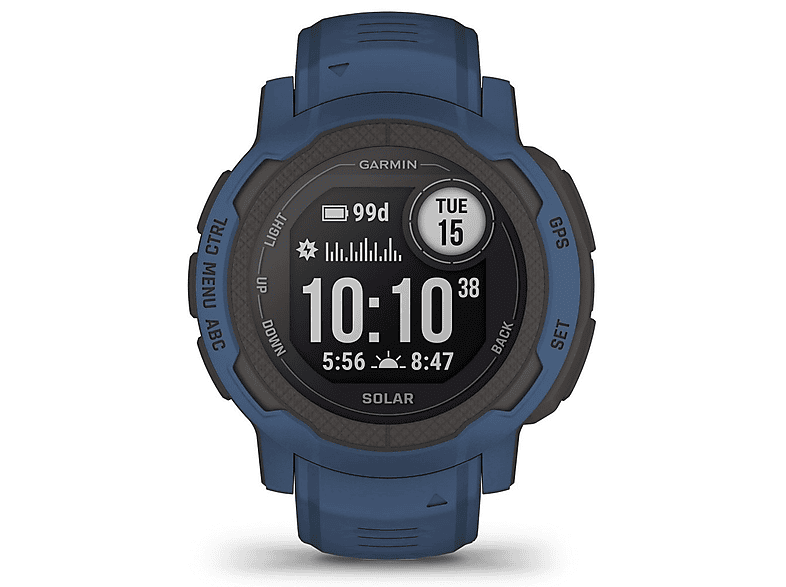Blau Smartwatch 010-02627-06 mm, Silikon, 135-230 GARMIN