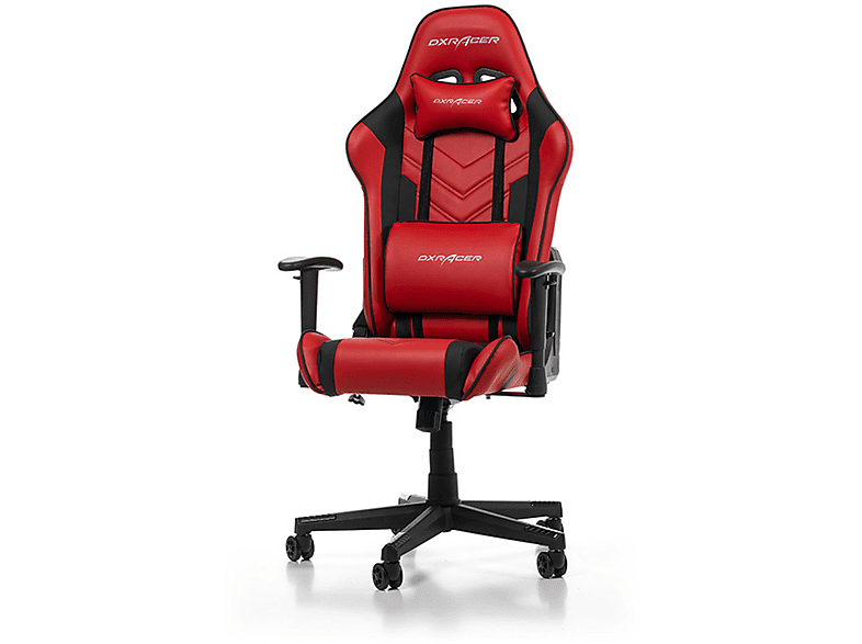 P132 Gaming ROT/SCHWARZ PRINCE GAMING DXRACER Stuhl, CHAIR, Rot/Schwarz