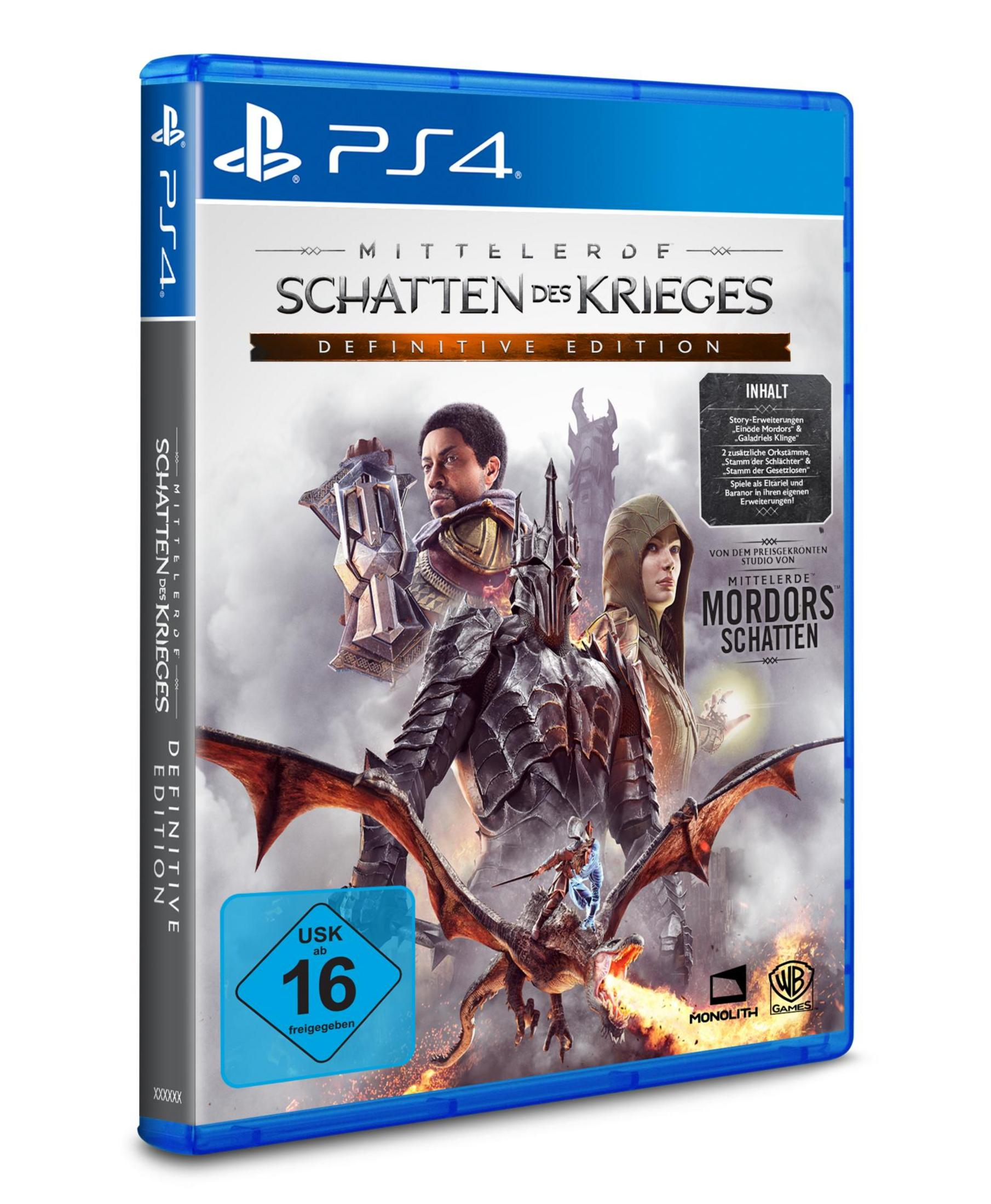 Spielbox: Mittelerde-Spielcover. Charaktere mit einem Drachen auf dem Cover.