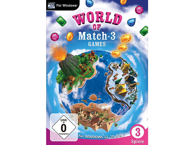 WORLD OF MATCH 3 - [PC] GAMES WINDOWS11&10 FÜR