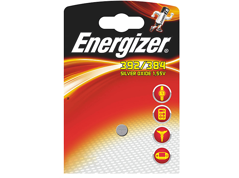 ENERGIZER Silber-Oxid BLISTER Knopfzelle, 392/384 392/384 08309 MD