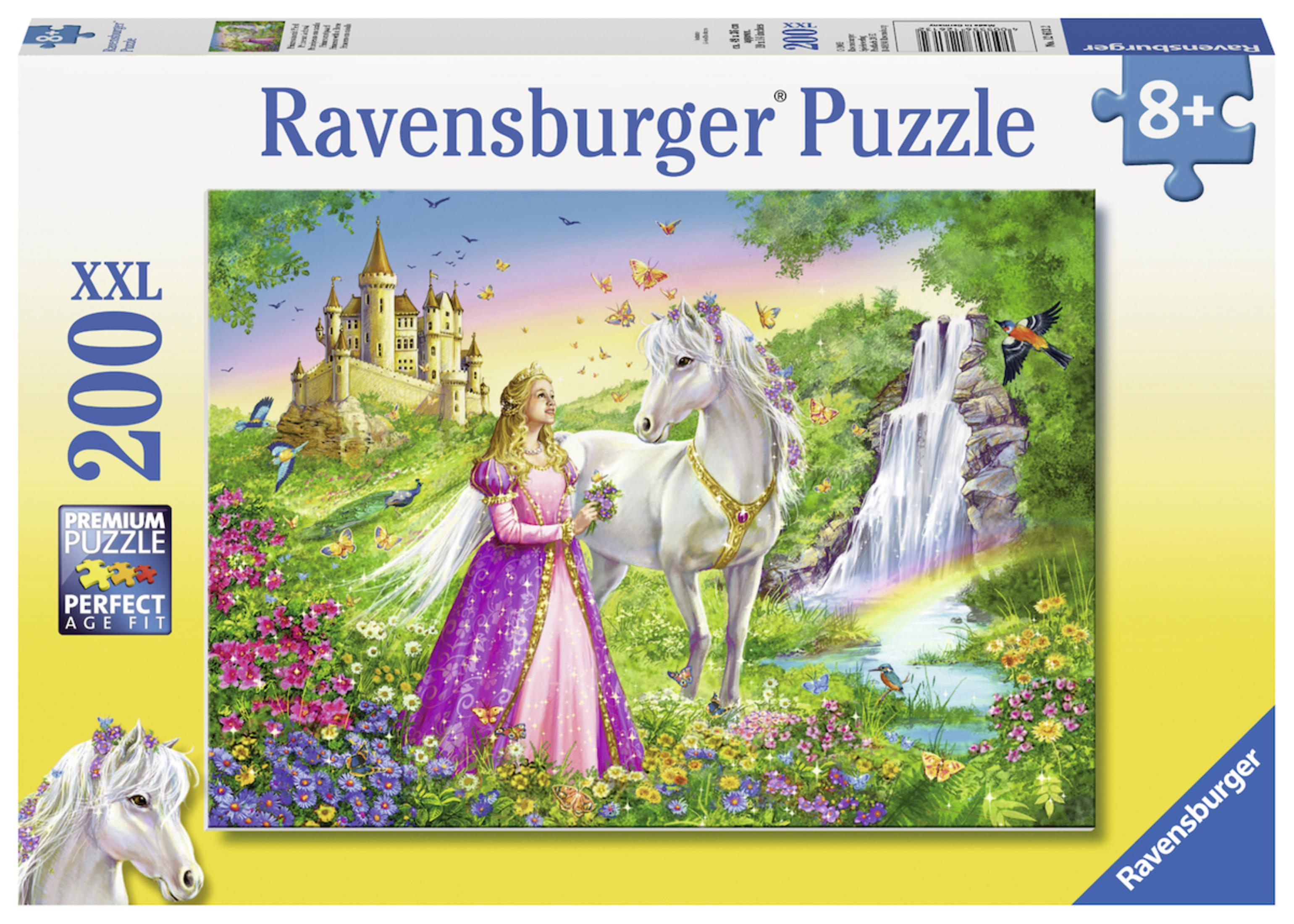 RAVENSBURGER PRINZESSIN Puzzle 12613 MIT PFERD
