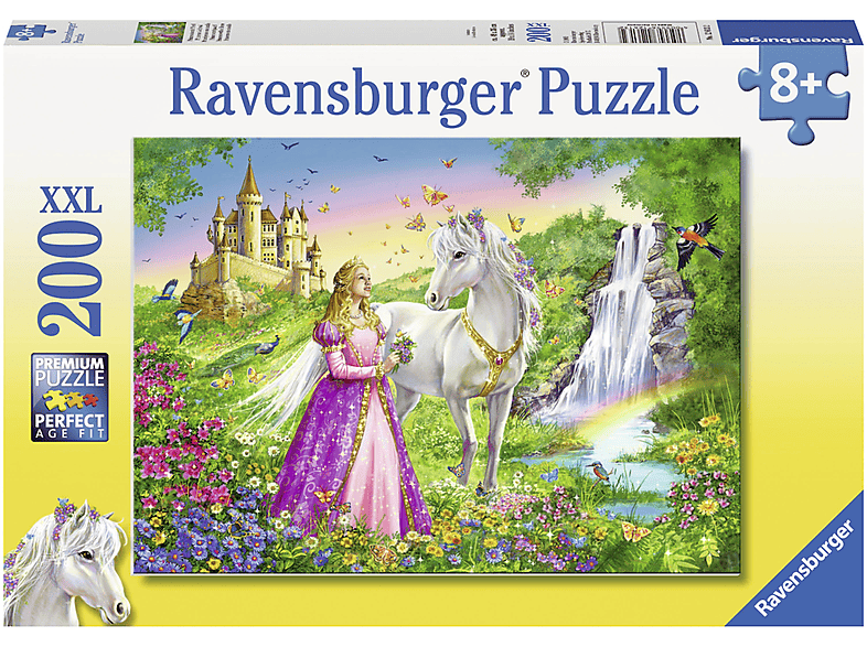 RAVENSBURGER PRINZESSIN Puzzle 12613 MIT PFERD