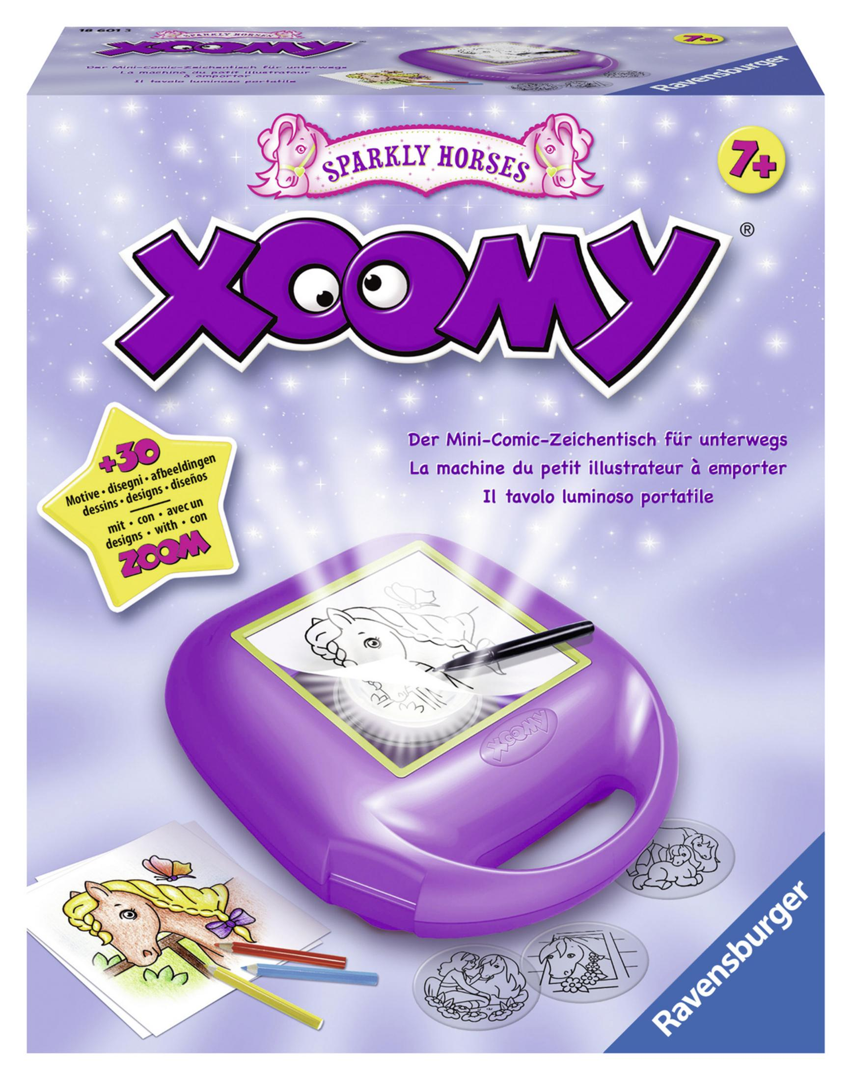 HORSES MIDI Xoomy SPARKLY XOOMY Horses Midi RAVENSBURGER 18601 Lila Sparkly