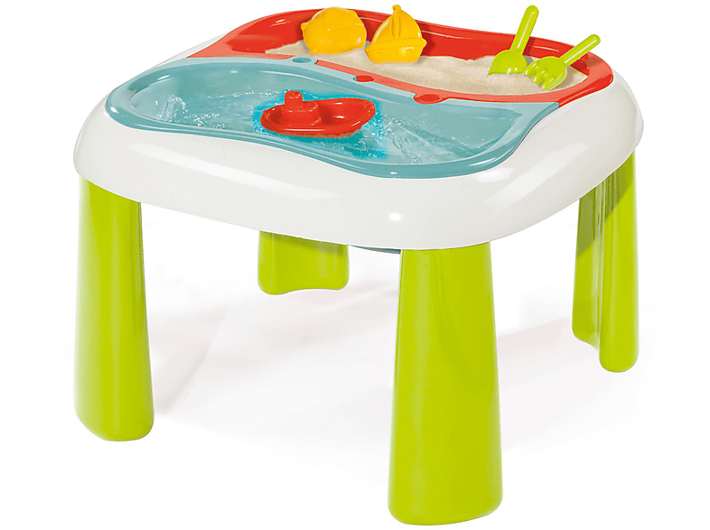 SMOBY 840110 SAND- UND WASSERSPIELTISCH Spielset Mehrfarbig