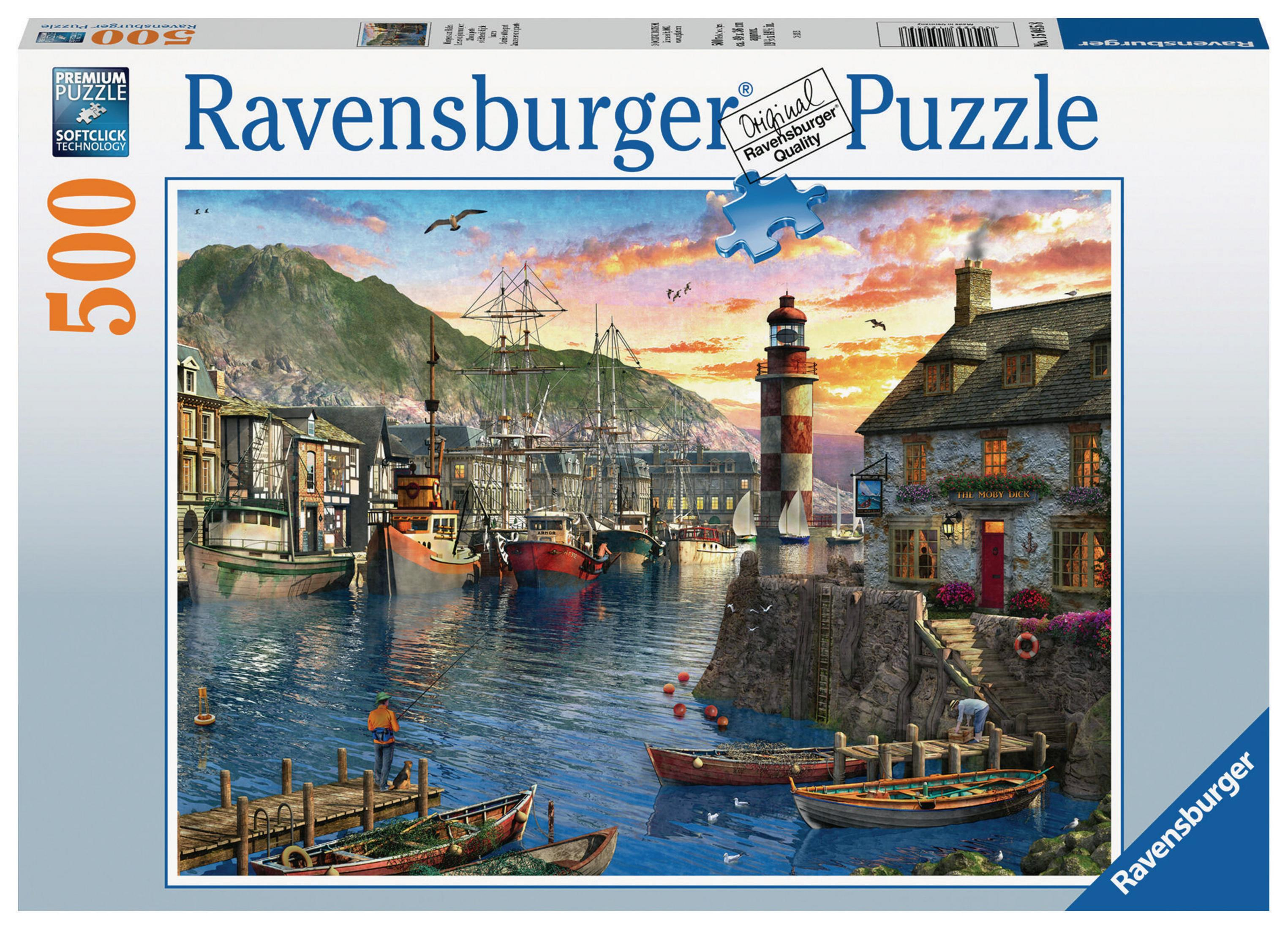 RAVENSBURGER 15045 Puzzle MORGENS HAFEN AM