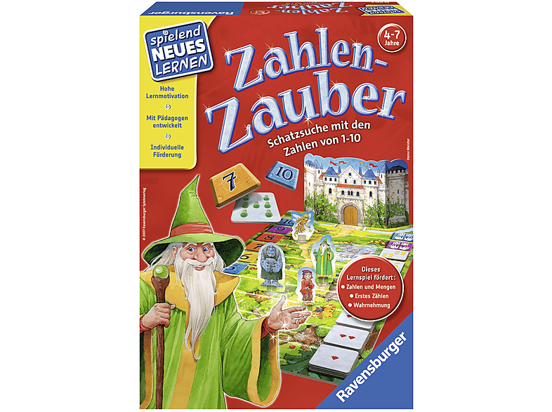 Mehrfarbig Zahlen-Zauber ZAHLEN-ZAUBER 24964 RAVENSBURGER