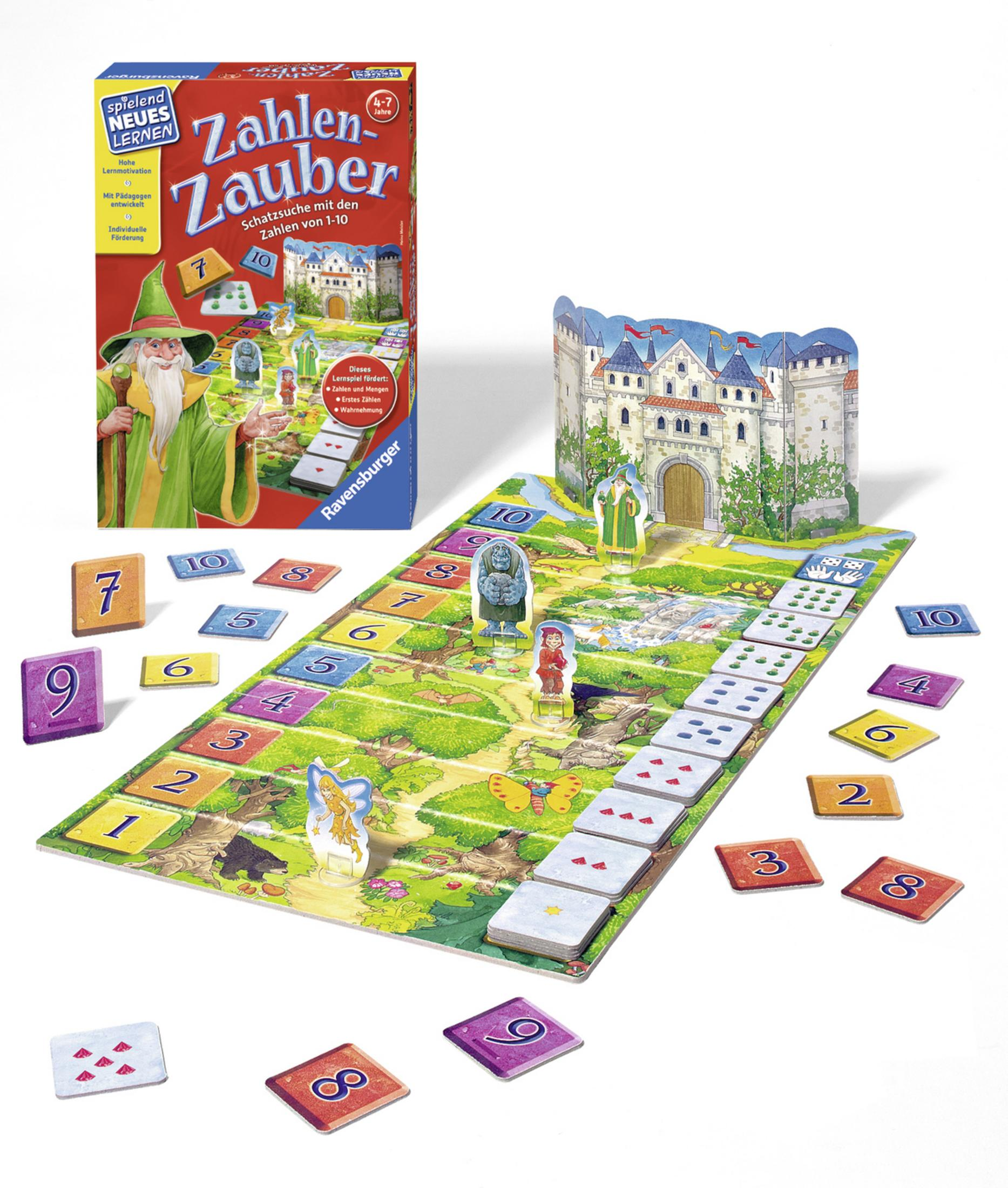Mehrfarbig Zahlen-Zauber ZAHLEN-ZAUBER 24964 RAVENSBURGER