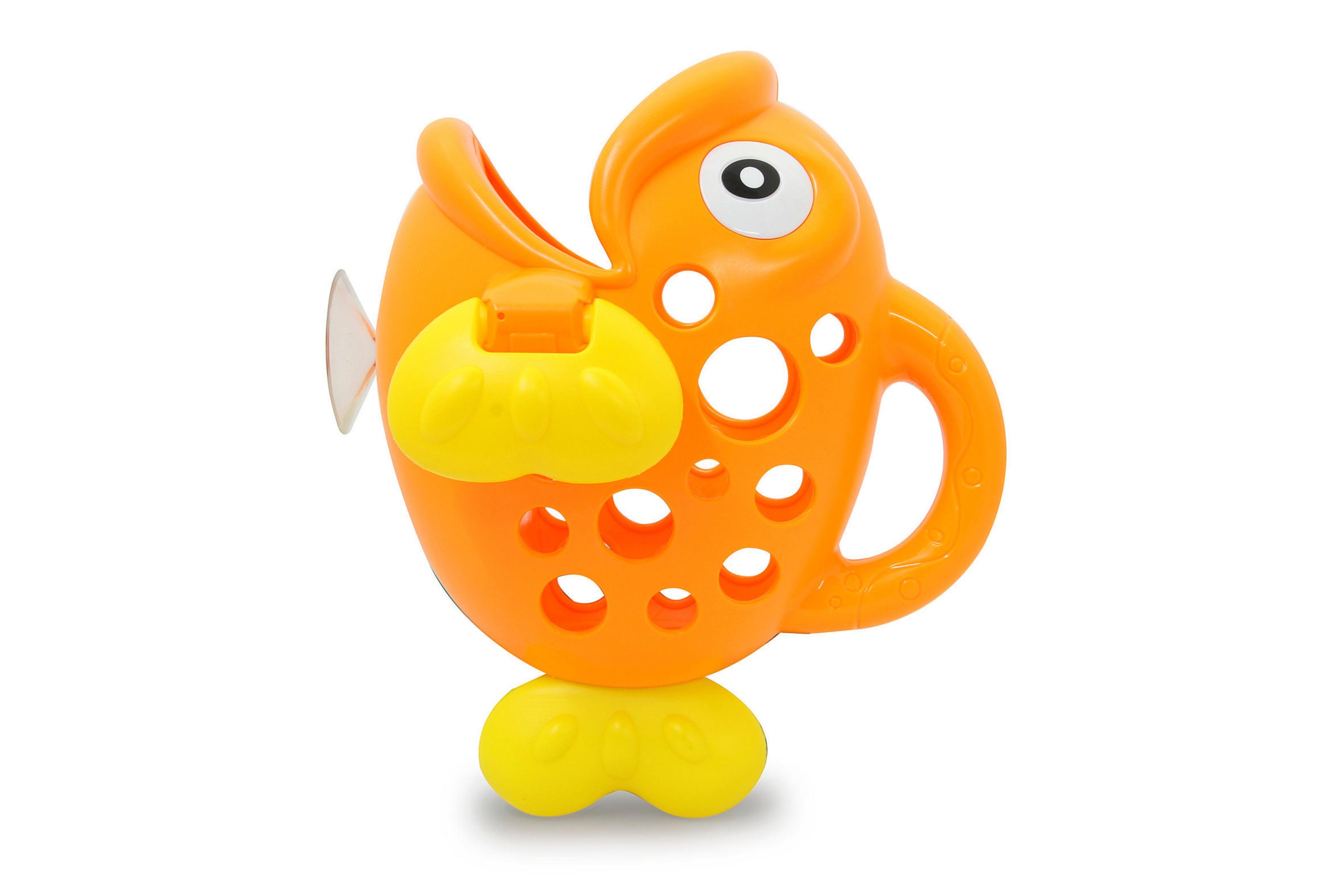 JAMARA 460614 HUNGRY Orange ORANGE FISH Badespielzeug BADESPIELZEUGSAMMLER