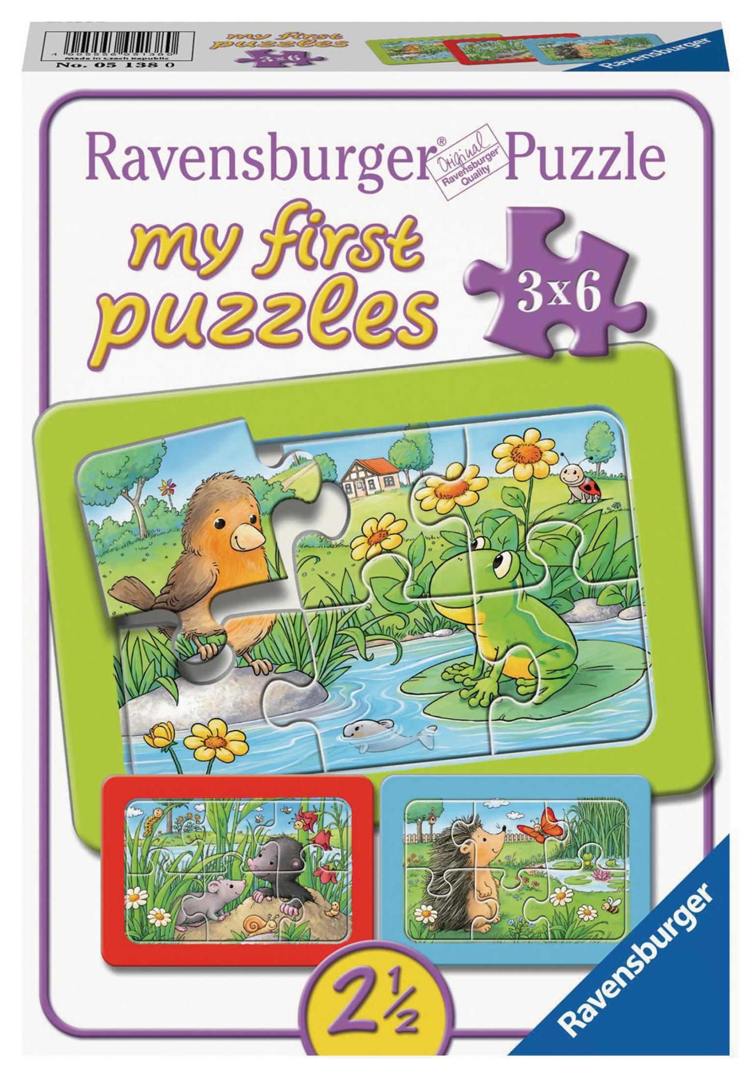 Puzzle RAVENSBURGER KLEINE GARTENTIERE 05138