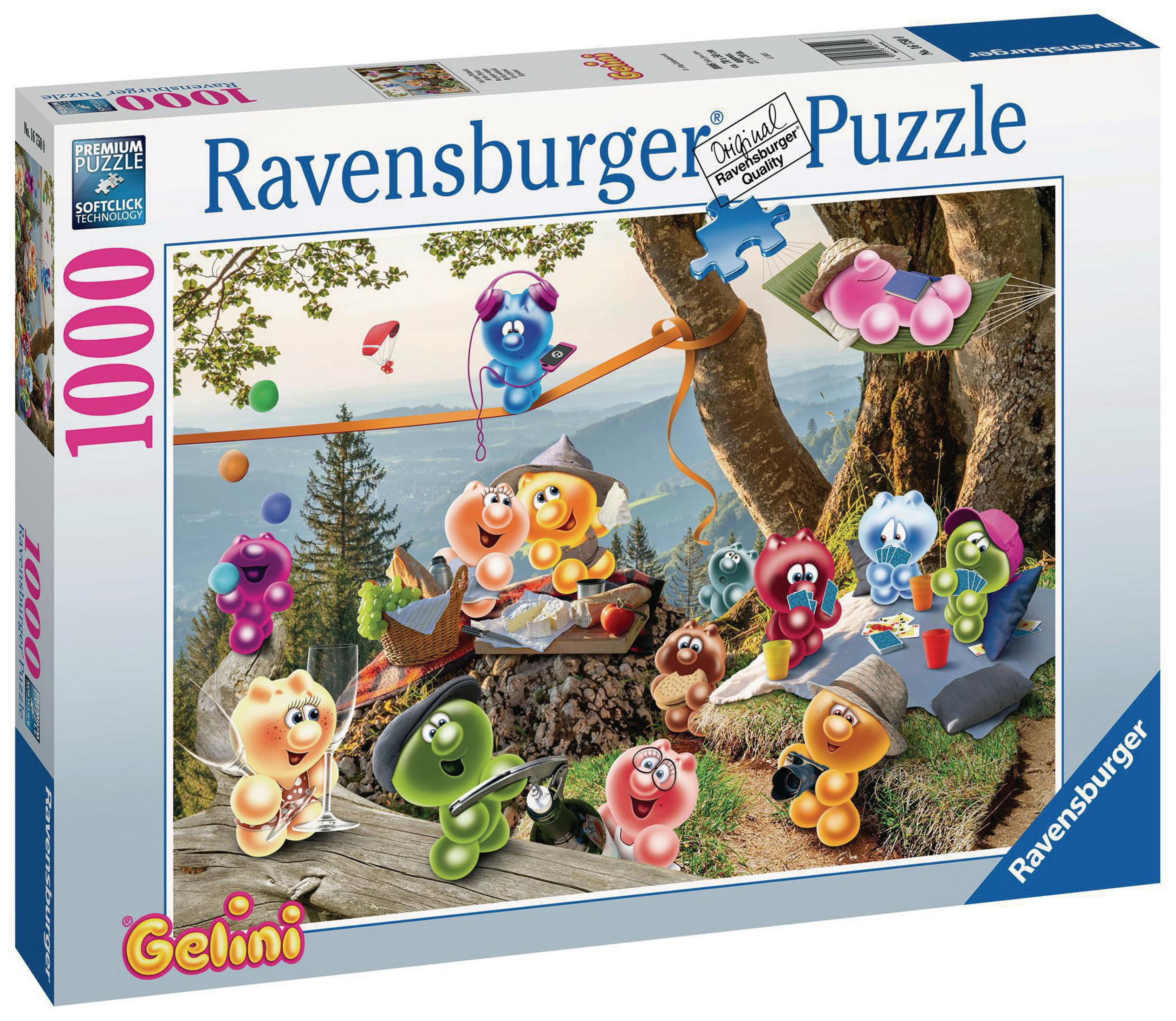 RAVENSBURGER 16750 Puzzle PICKNICK GELINI-AUF ZUM