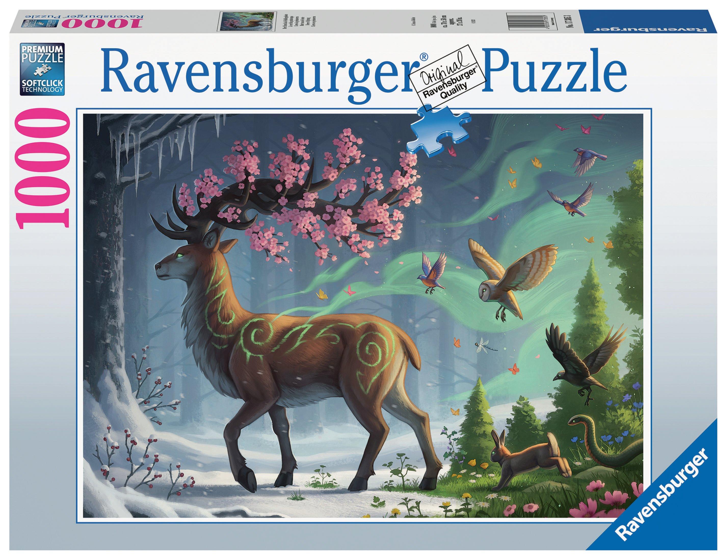 Puzzle DER 17385 ALS RAVENSBURGER HIRSCH FRÜHLINGSBOTE