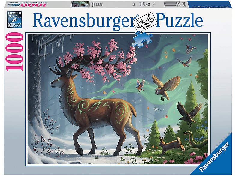Puzzle DER 17385 ALS RAVENSBURGER HIRSCH FRÜHLINGSBOTE