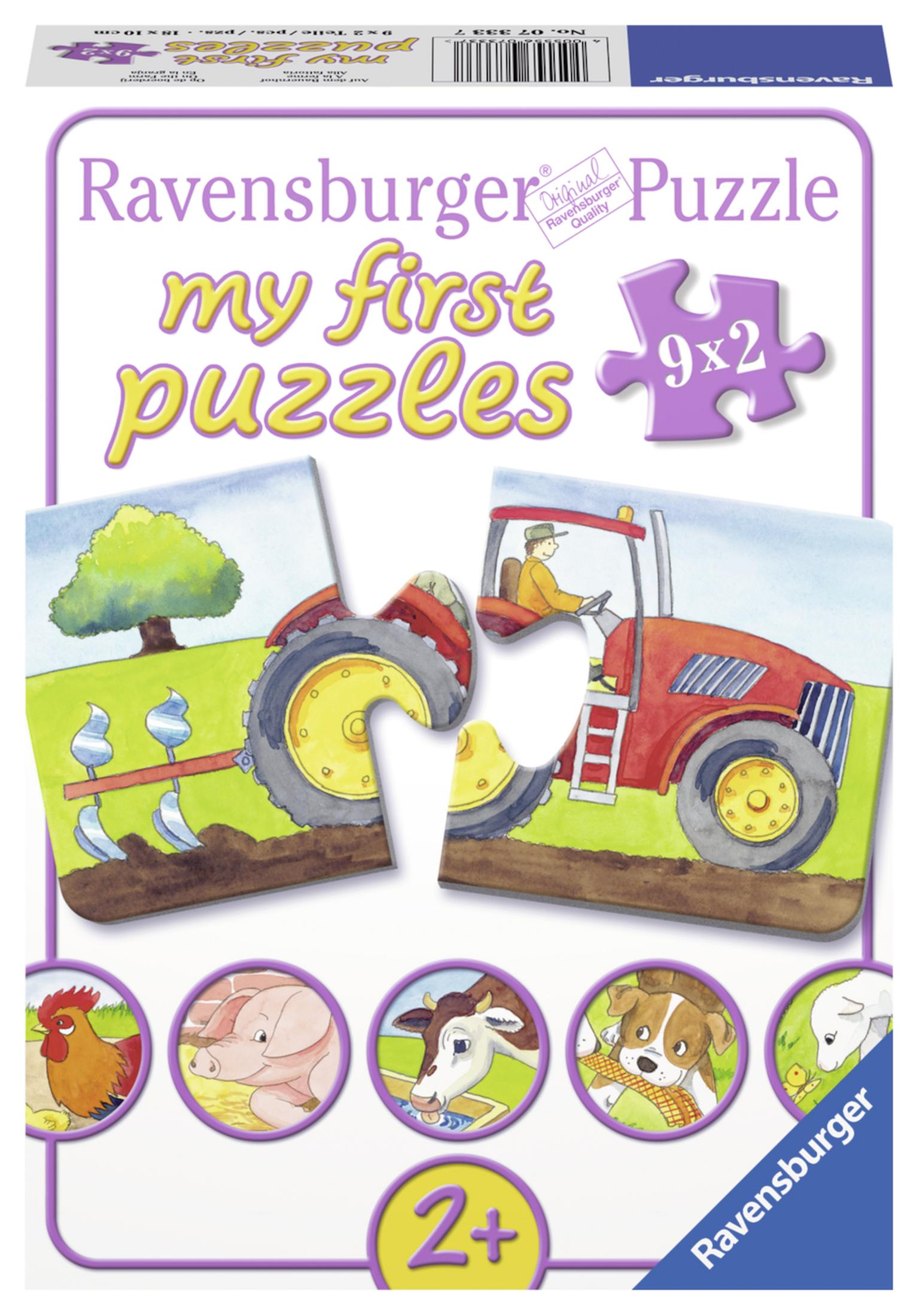 Puzzle DEM RAVENSBURGER AUF BAUERNHOF 07333