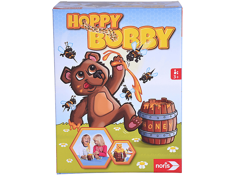 NORIS 606061476 HOPPY-BOBBY Mehrfarbig ACTIONSPIEL Actionspiel