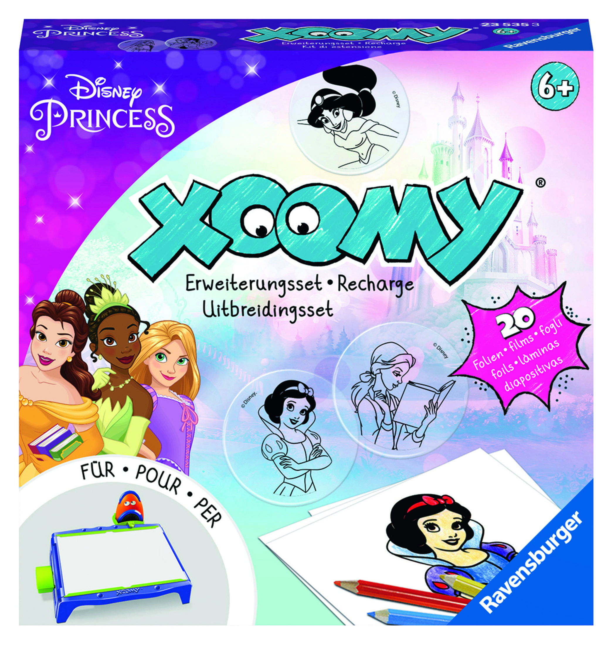 REFILL PRINCES DISNEY RAVENSBURGER 23535 XOOMY Mehrfarbig Spielset