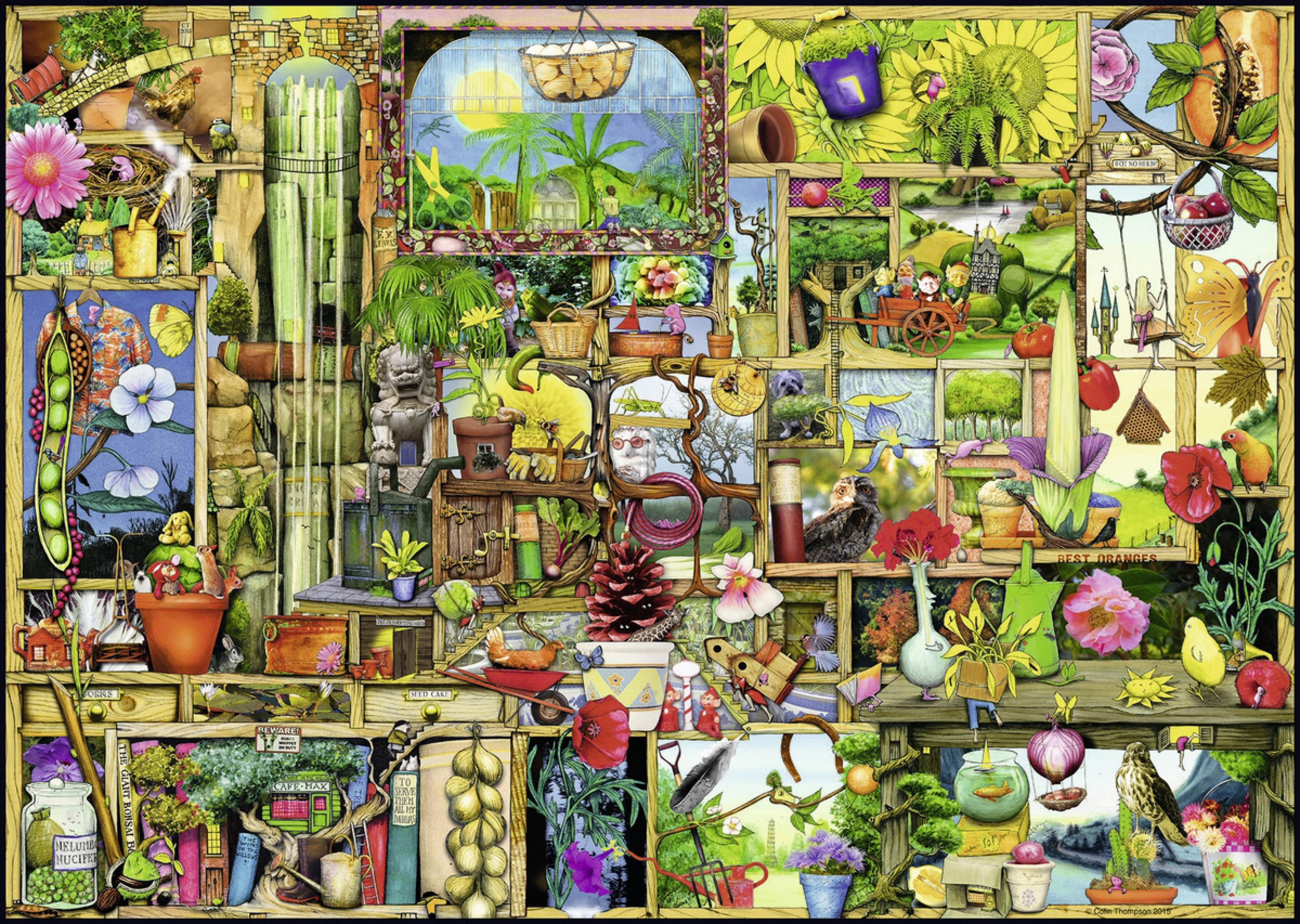 RAVENSBURGER 19482 GRANDIOSES Puzzle GARTENREGAL