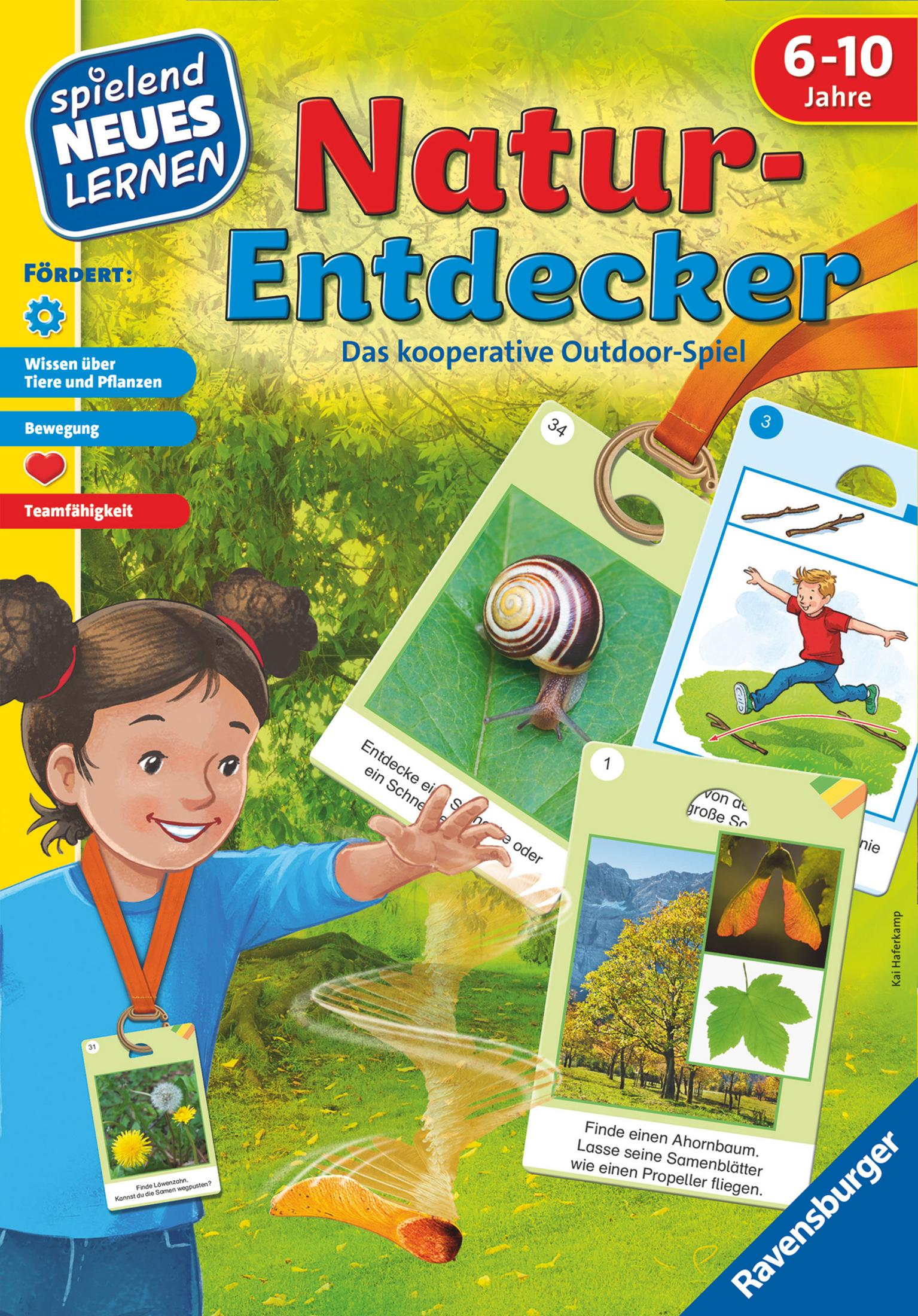 RAVENSBURGER Mehrfarbig 25033 Kinderspiel NATUR-ENTDECKER