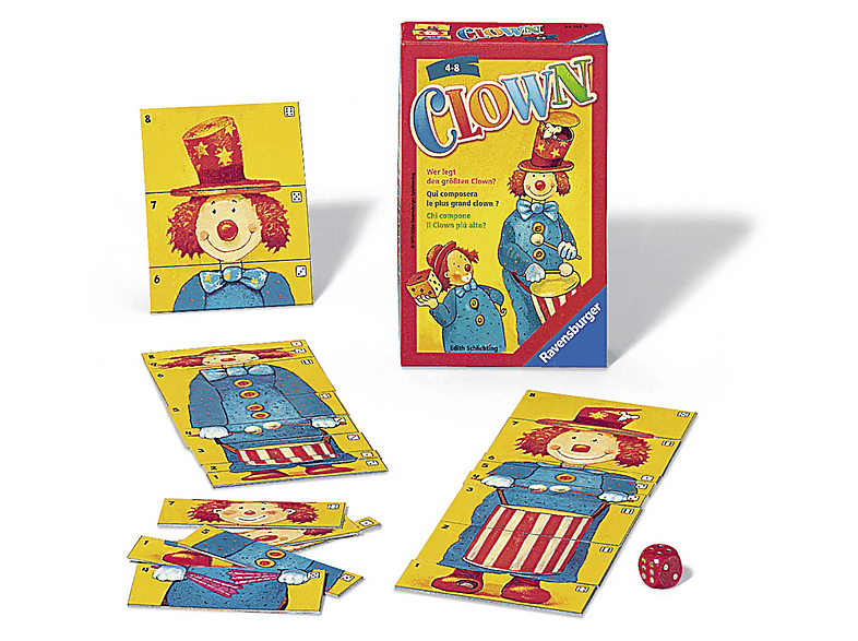 Ravensburger 23115 - Gioco Tascabile Clown
