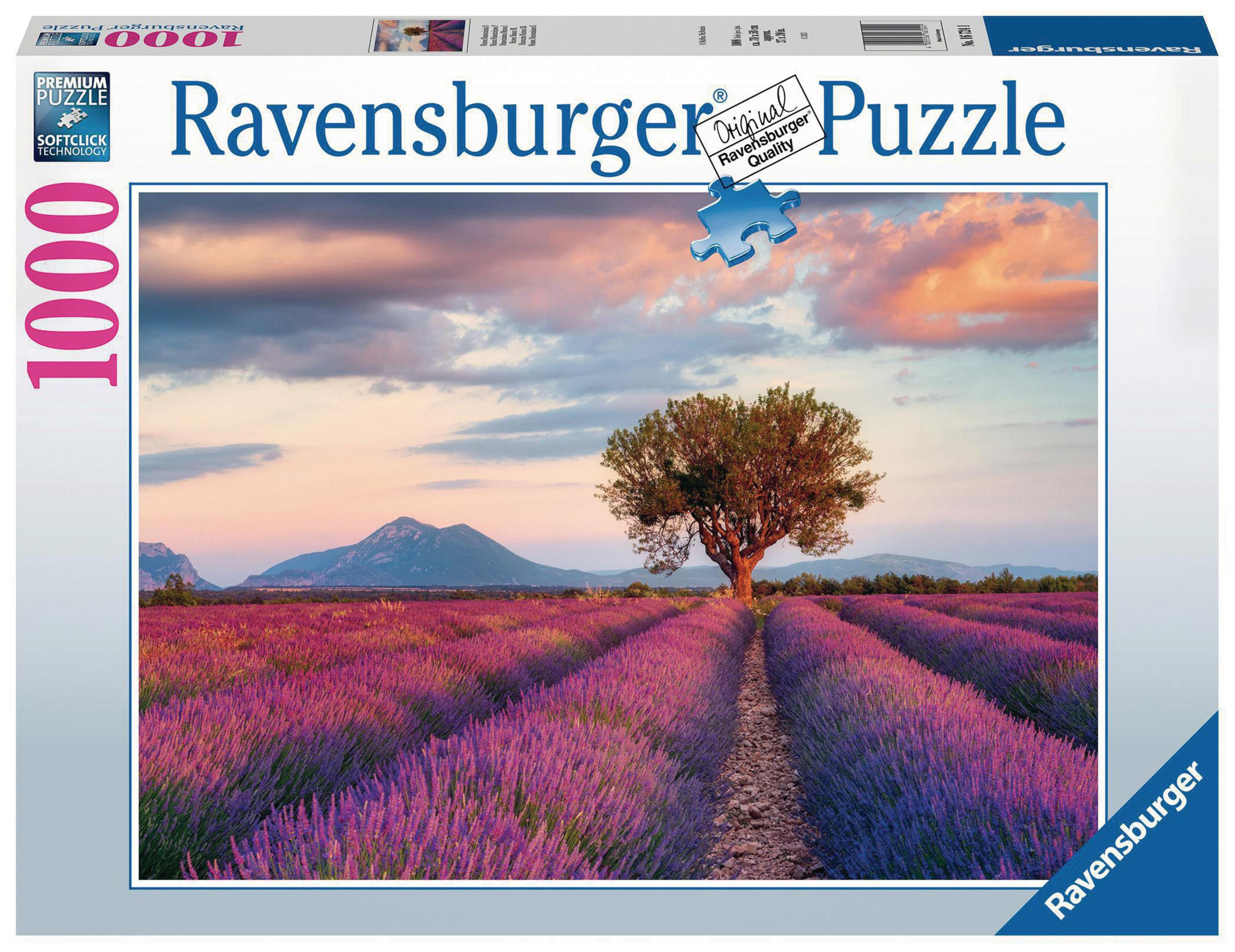 RAVENSBURGER 16724 GOLDENEN Puzzle LAVENDELFELD ST ZUR