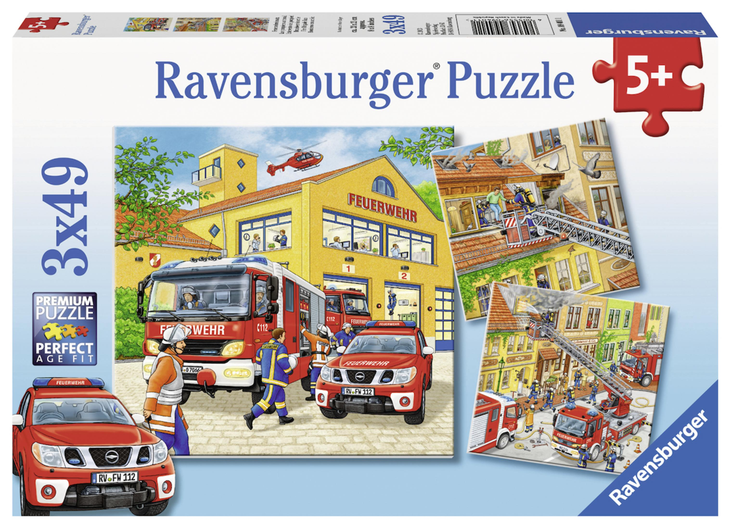 Puzzle 09401 RAVENSBURGER FEUERWEHREINSATZ