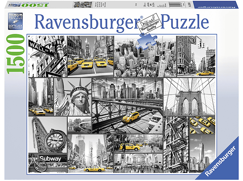 RAVENSBURGER 16354 FARBTUPFER IN NEW YORK Puzzle