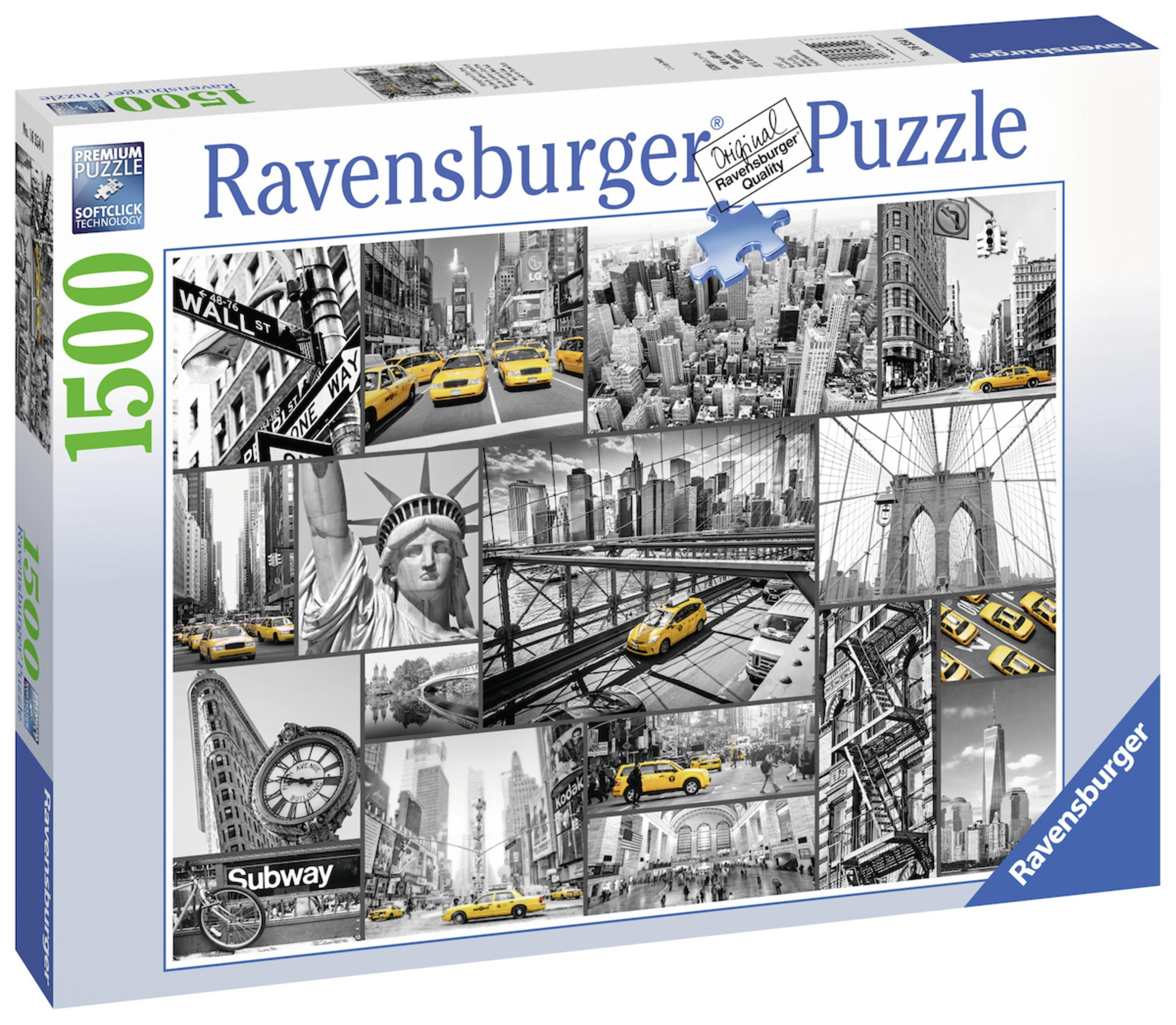 RAVENSBURGER 16354 FARBTUPFER NEW IN YORK Puzzle