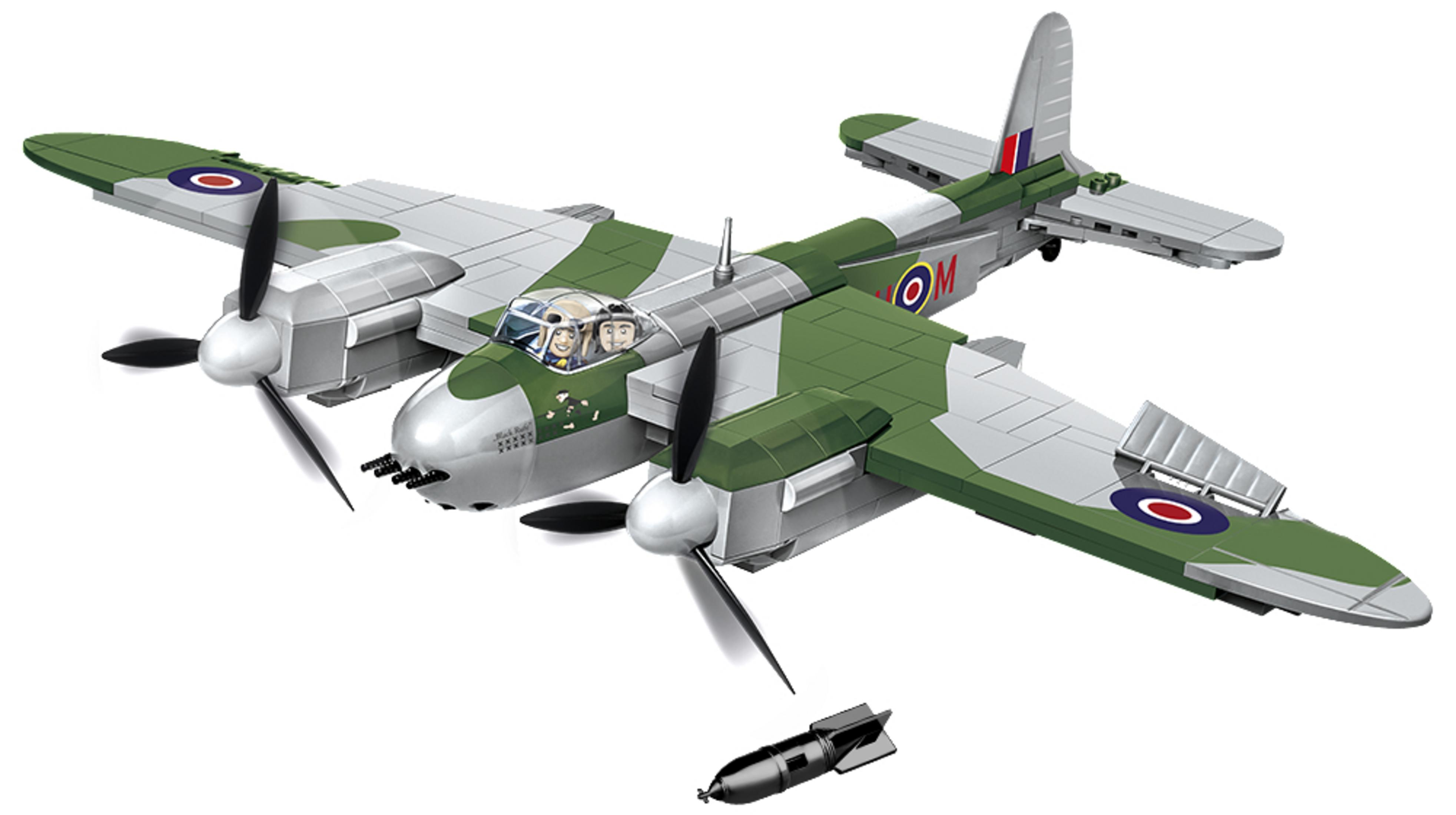 COBI 5718 DE HAVILLAND MOSQUITO Modellbausatz, Mehrfarbig MK.VI FB