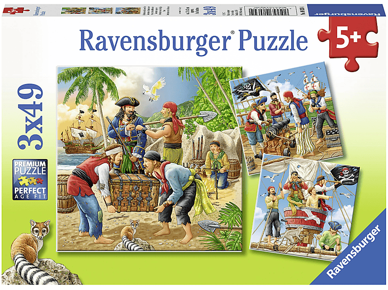 RAVENSBURGER 08030 ABENTEUER AUF HOHER SEE Puzzle