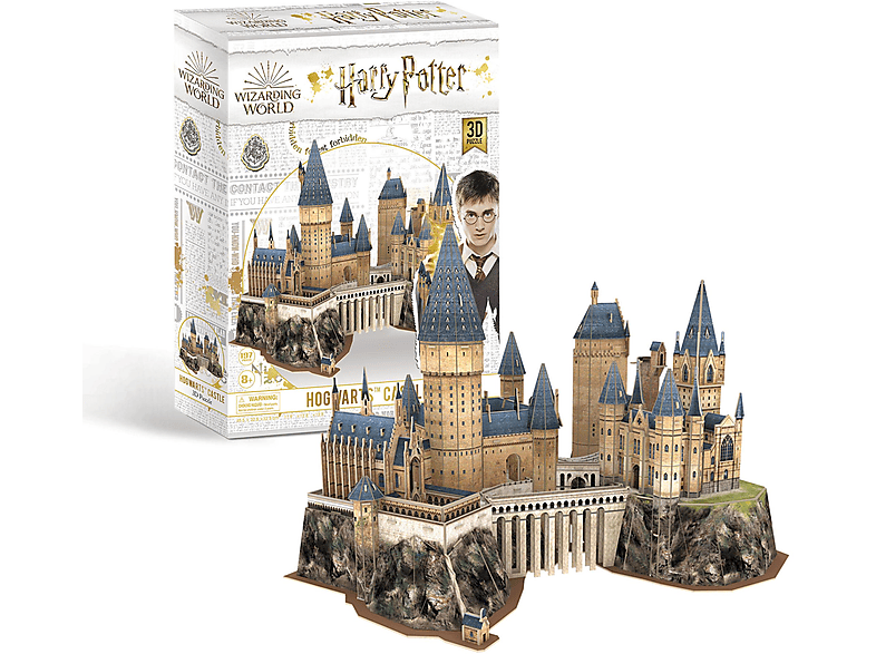 REVELL 00302 HARRY POTTER Puzzle, CASTLE 3D Mehrfarbig HOGWARTS