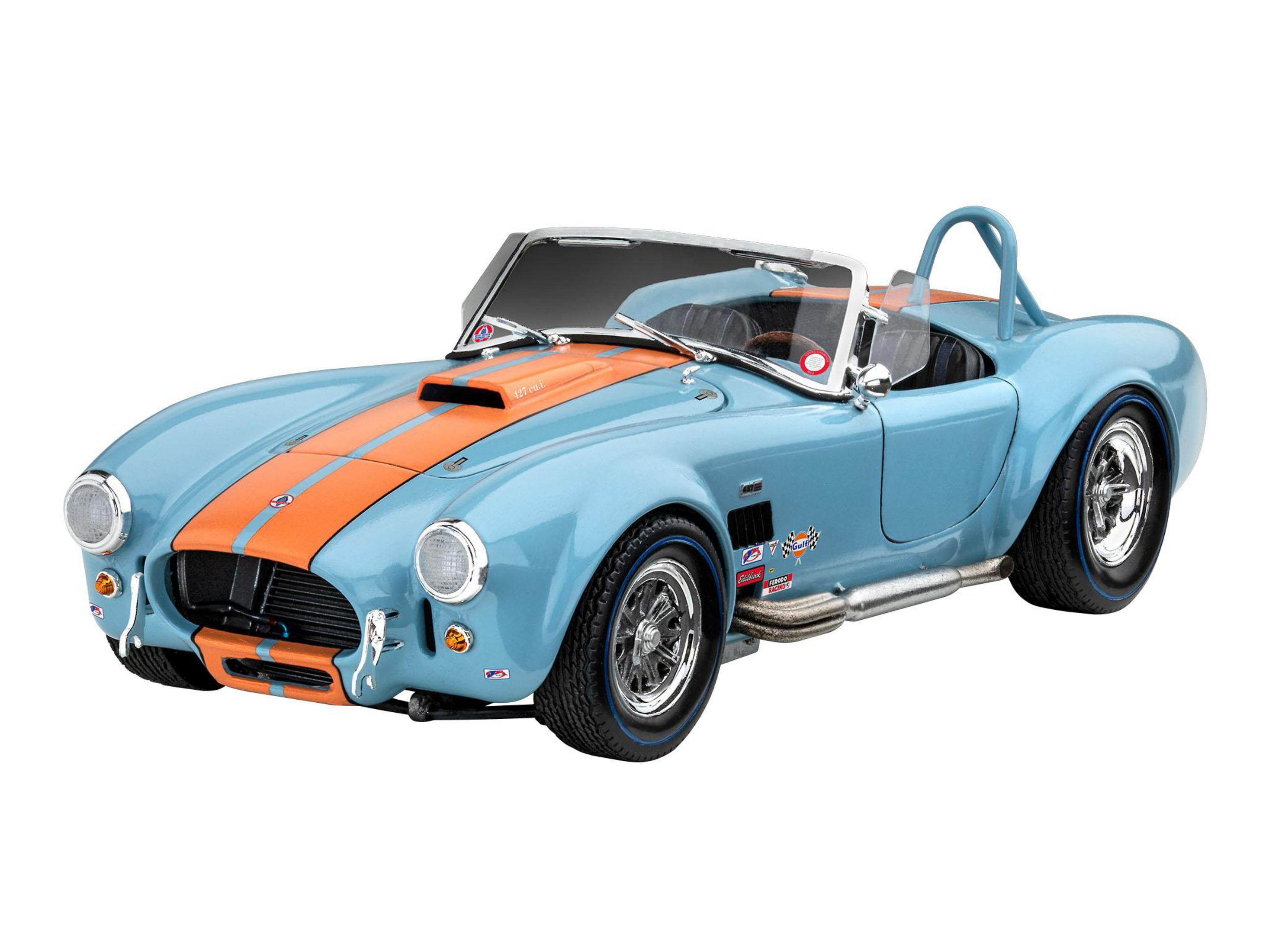 REVELL 67708 MODEL 427 Blau/Rot 65 SHELBY COBRA SET Modellbausatz