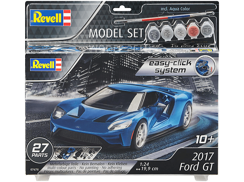 REVELL 67678 FORD SET GT MODEL Modellbausatz, Mehrfarbig 2017