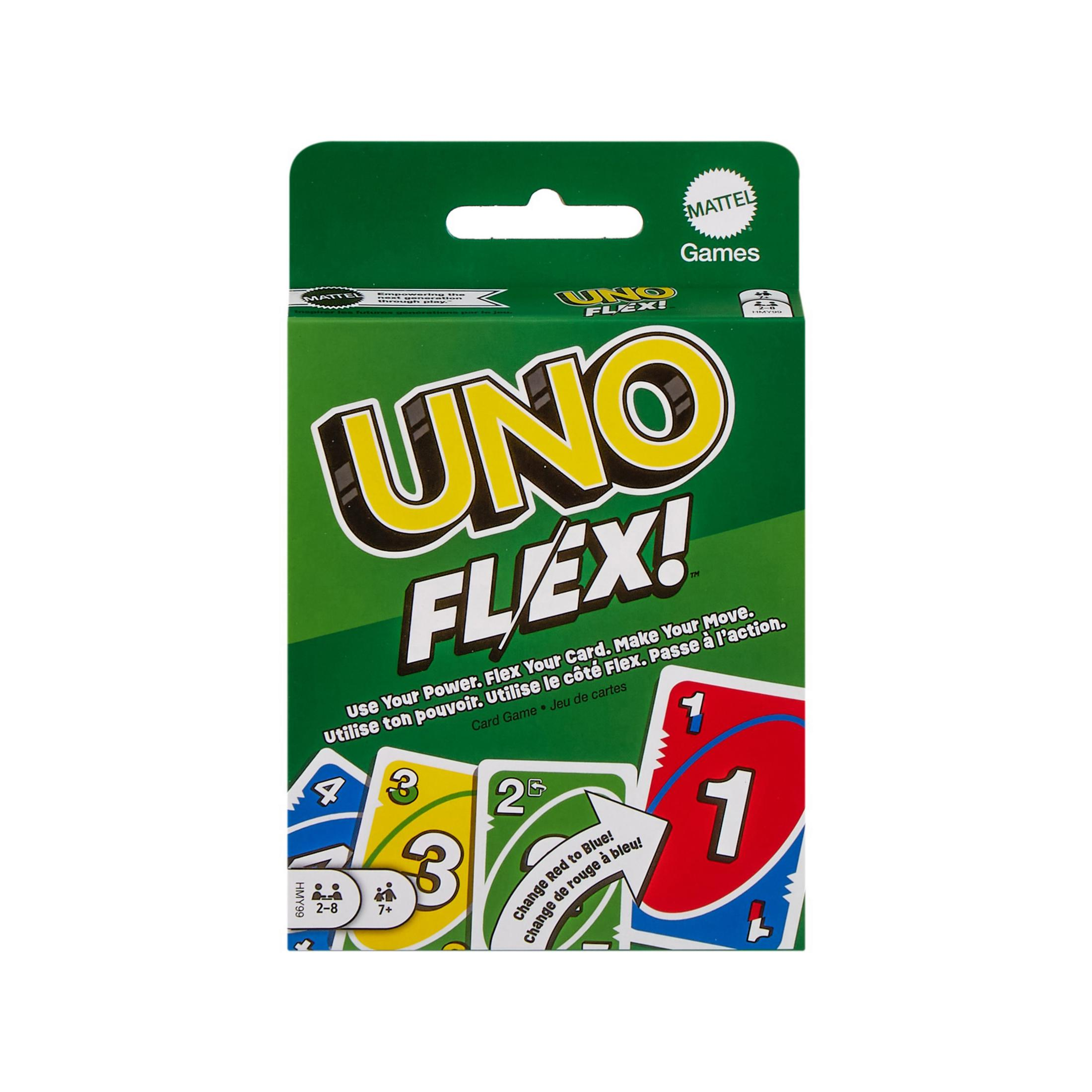 GAMES HMY99 UNO FLEX Kartenspiel MATTEL Mehrfarbig