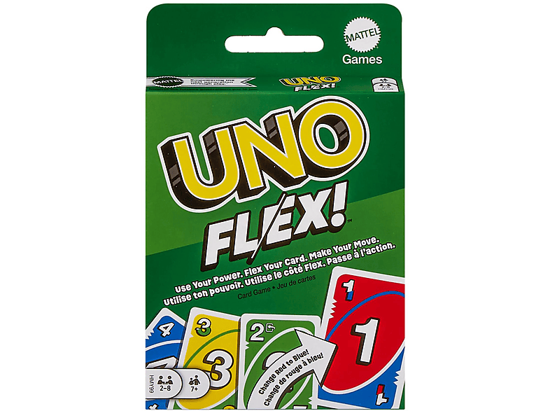 FLEX Kartenspiel MATTEL GAMES UNO Mehrfarbig HMY99