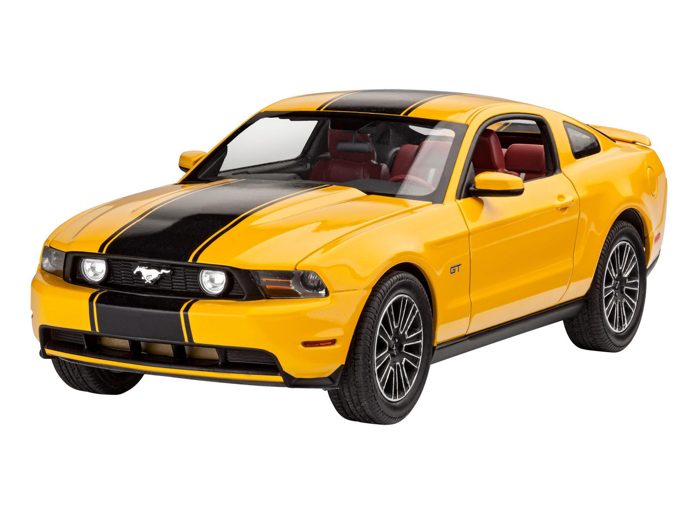 REVELL 07046 2010 FORD MUSTANG Modellbausatz, (NUR GT Mehrfarbig ONLINE)